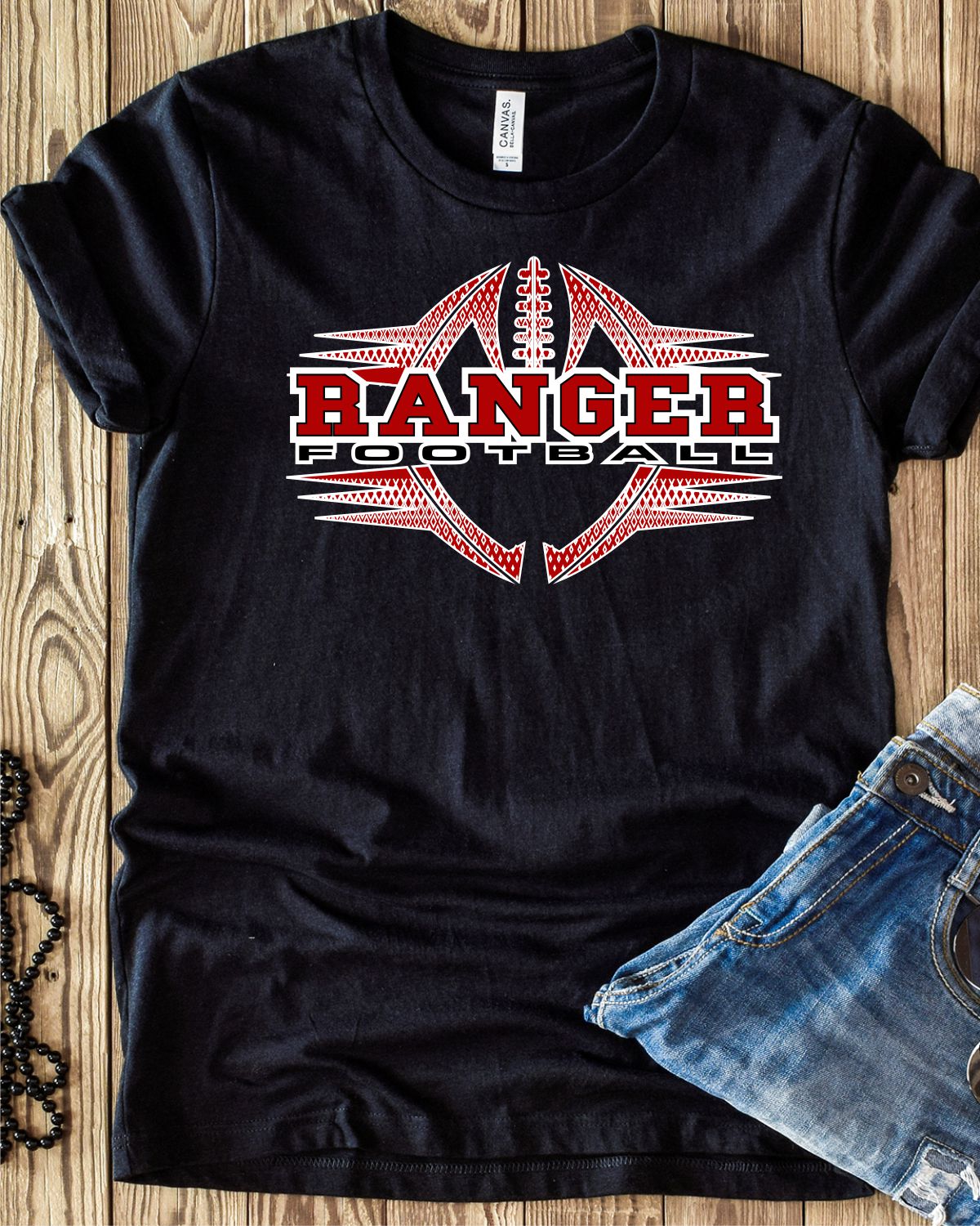 Rangers Football Halftone DTF Transfer