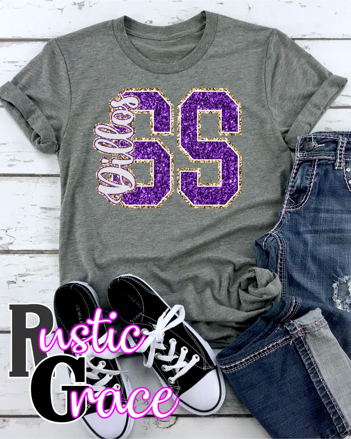 Rustic Grace Boutique Transfers SS Dillos Glitter Letter Transfer heat transfers vinyl transfers iron on transfers screenprint transfer sublimation transfer dtf transfers digital laser transfers white toner transfers heat press transfers