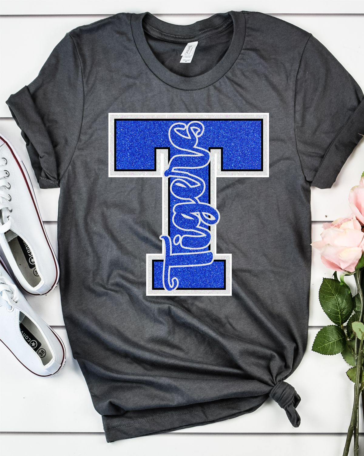 Rustic Grace Boutique Transfers Tigers Glitter Letter Transfer heat transfers vinyl transfers iron on transfers screenprint transfer sublimation transfer dtf transfers digital laser transfers white toner transfers heat press transfers