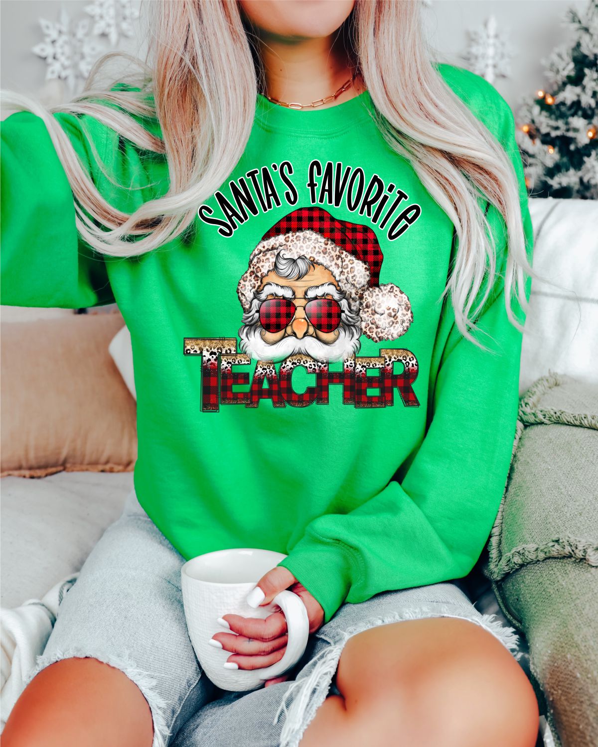 Santa's Favorite Teacher Transfer