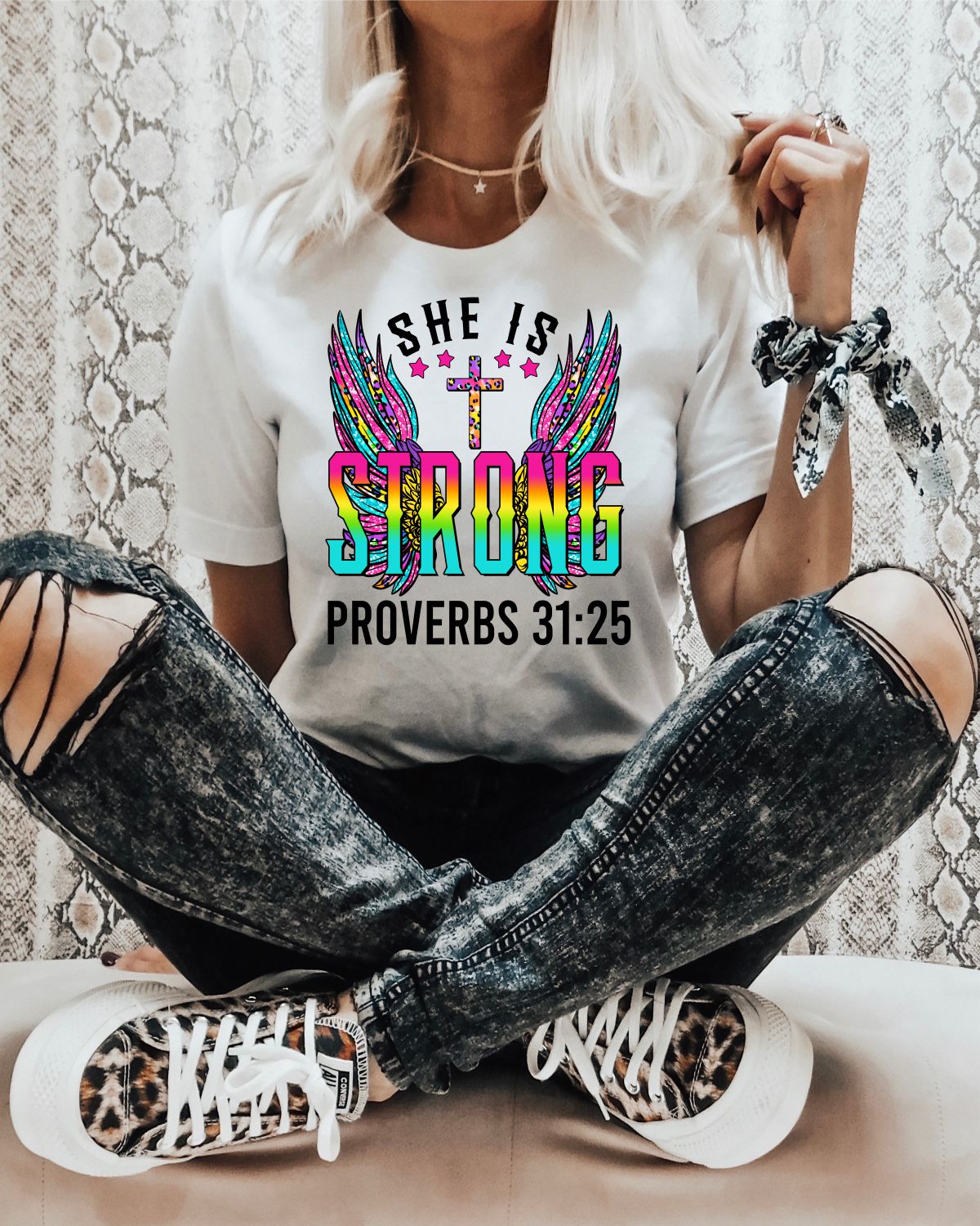 She is Strong DTF Transfer