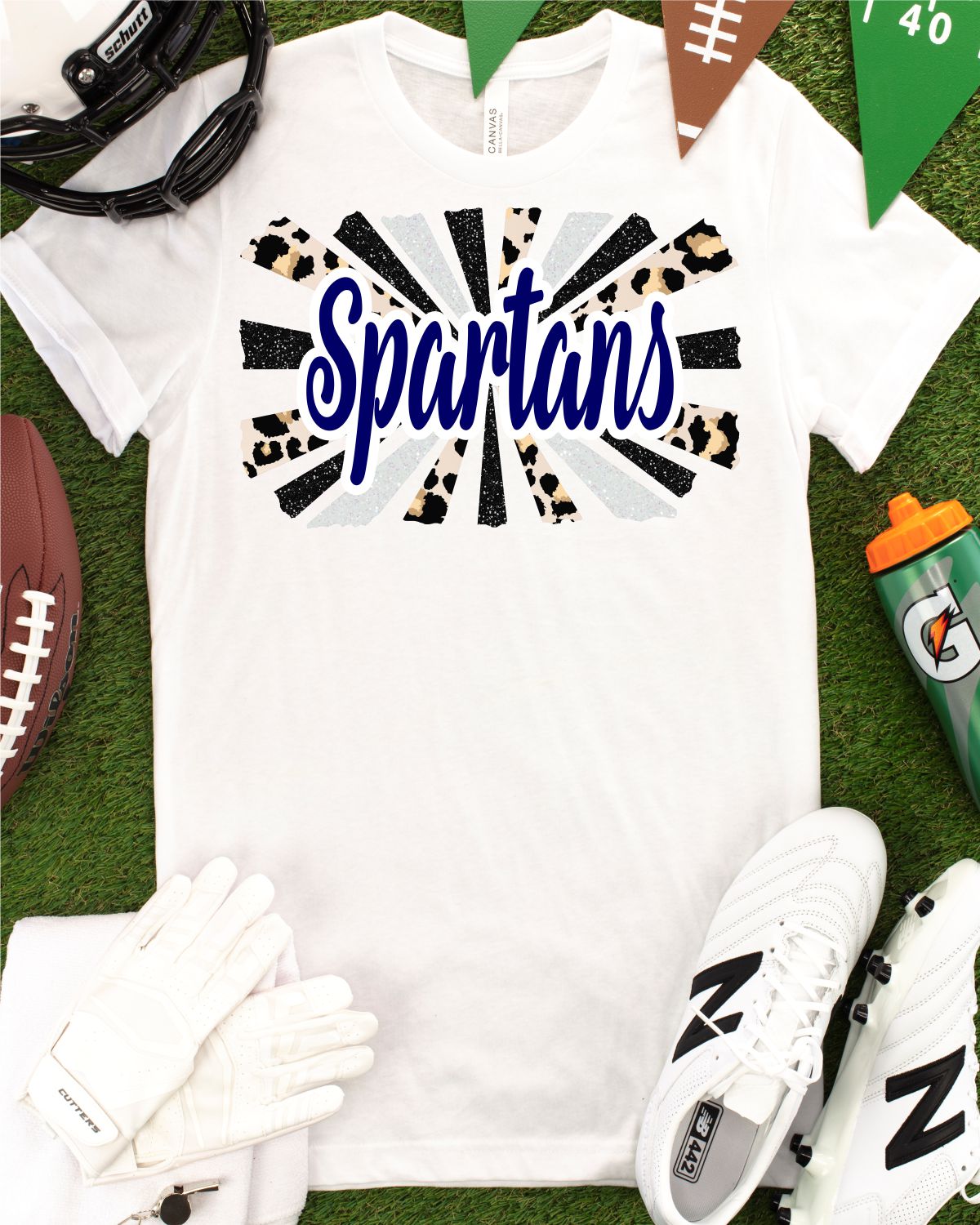 Spartans Starburst DTF Transfer