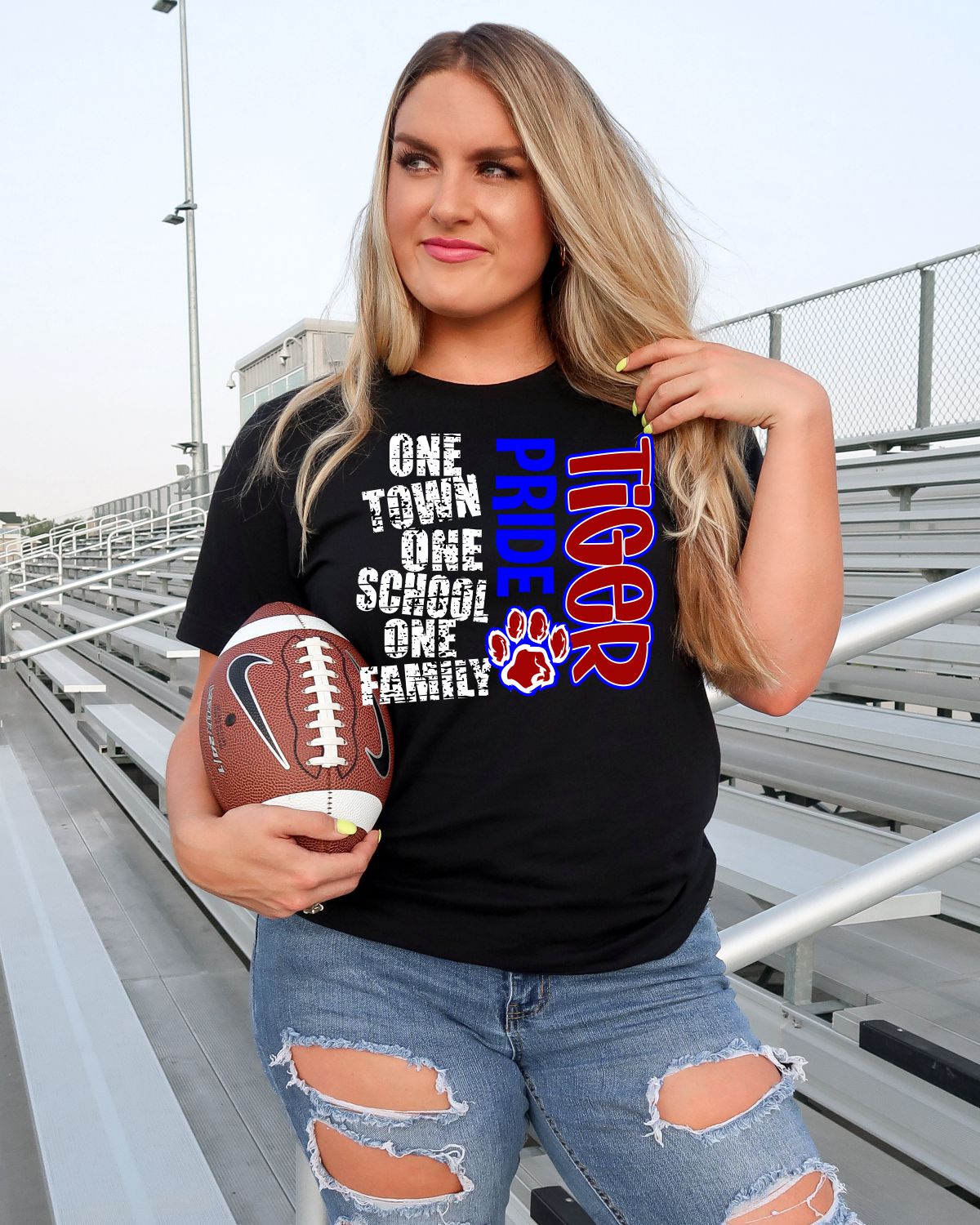 One Town One School Tiger Pride DTF Transfer