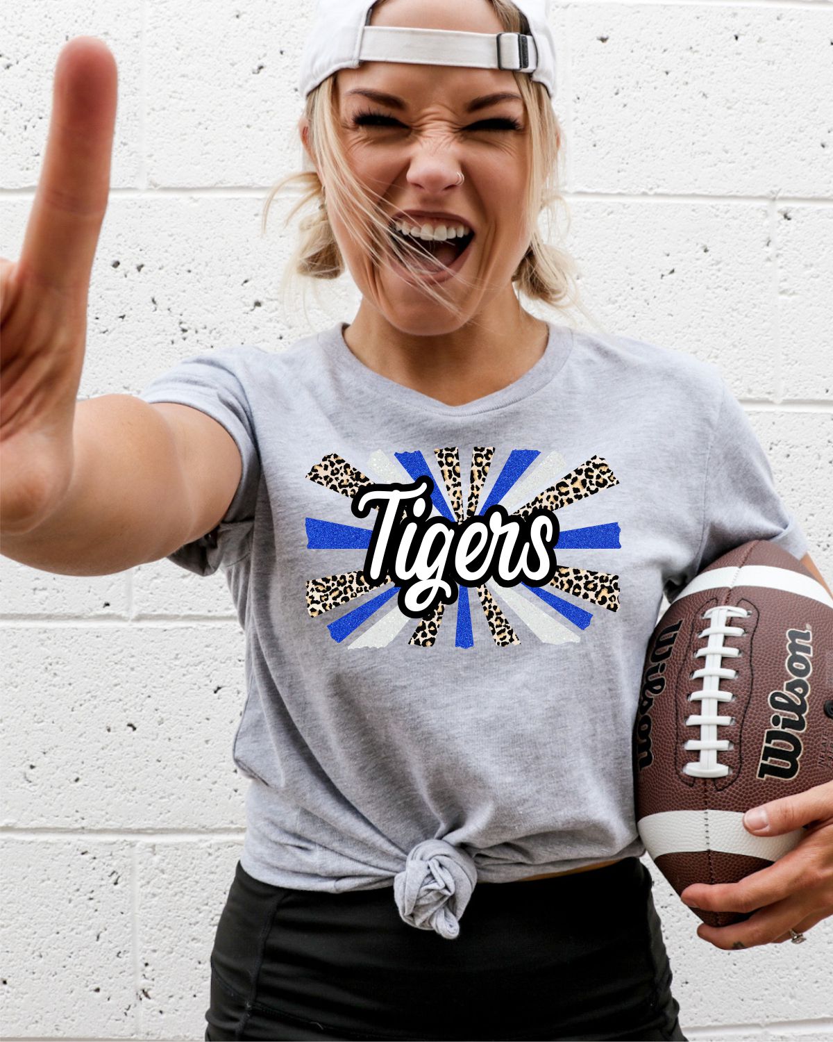 Tigers Starburst DTF Transfer