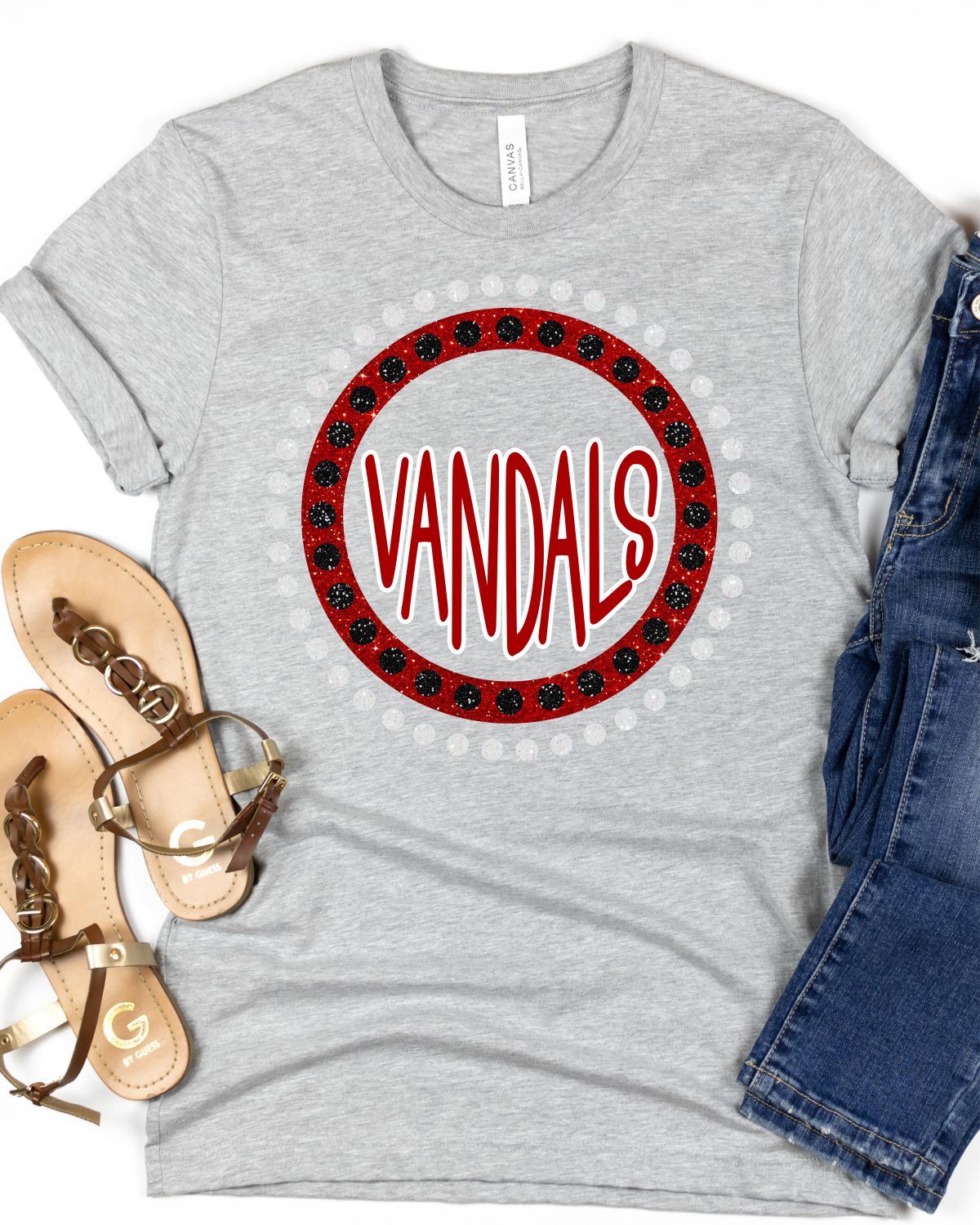 Vandals Spirit Circle Dot DTF Transfer