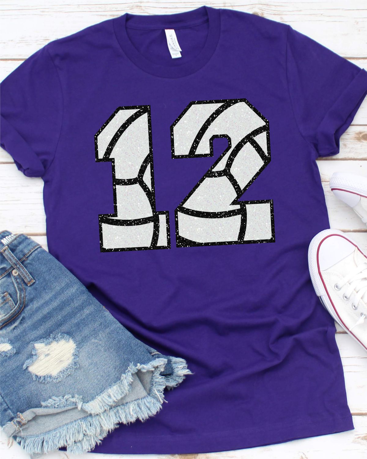 Volleyball Athletic Number DTF Transfer