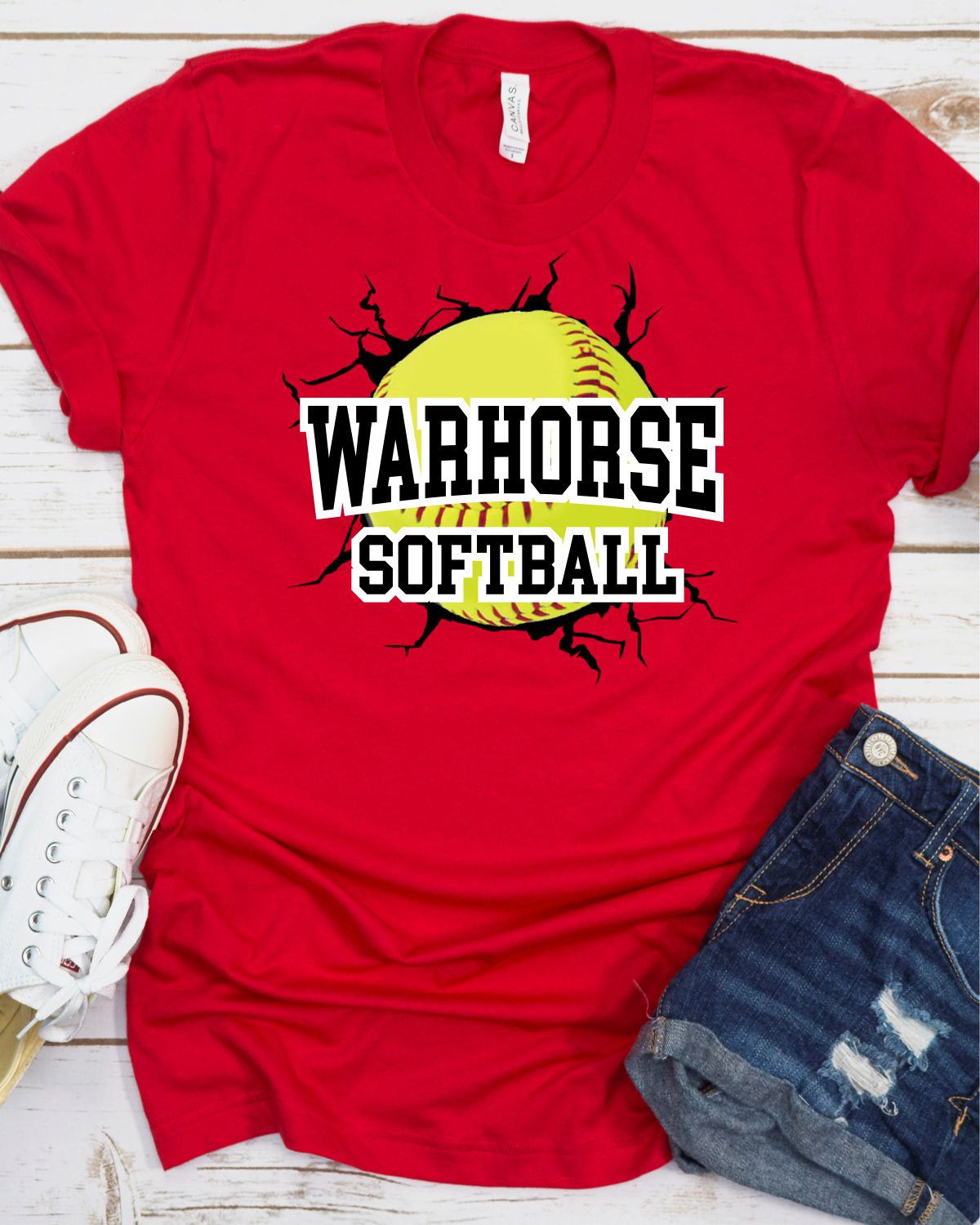 Warhorse Softball Break Through DTF Transfer