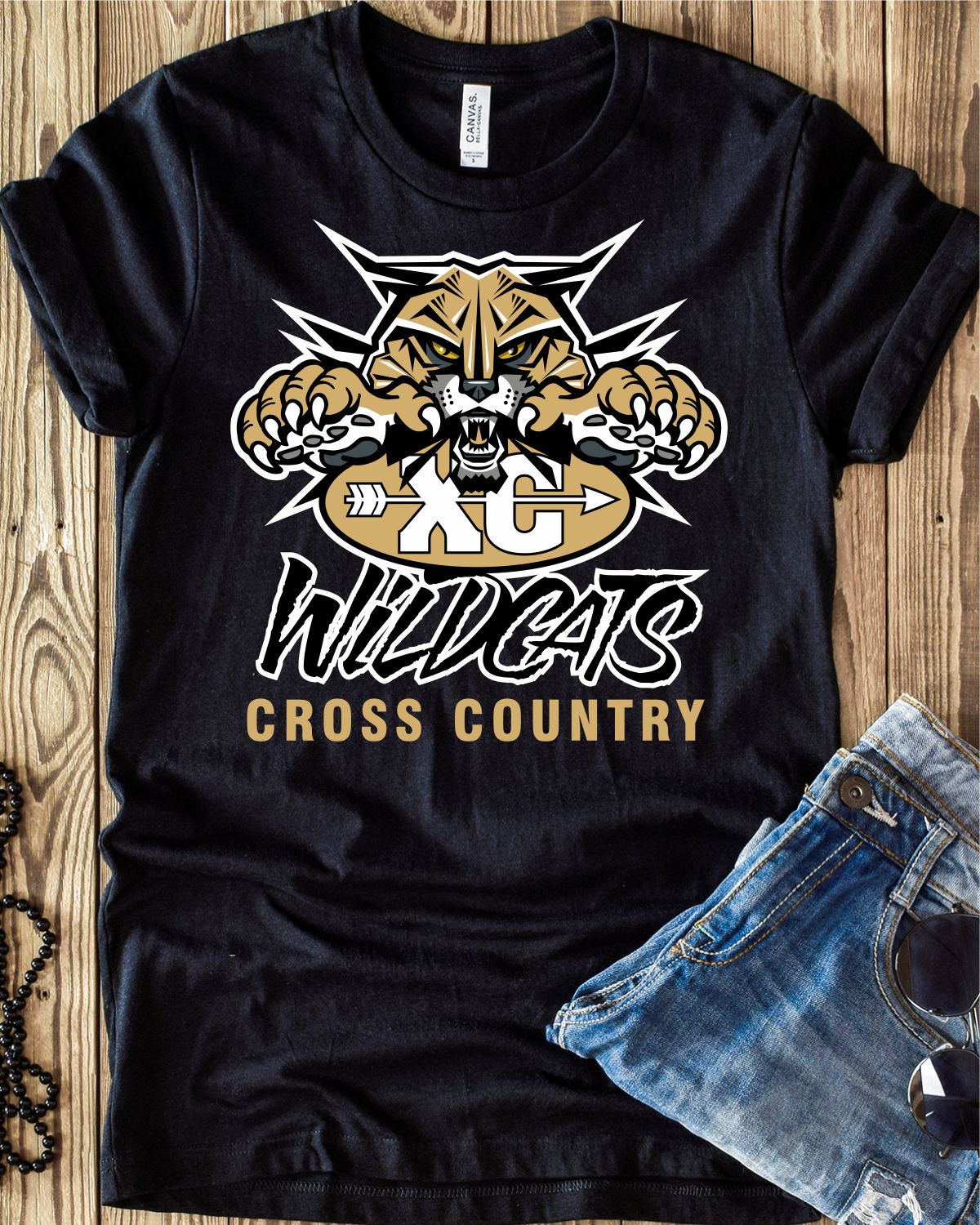 Wildcats Cross Country XC DTF Transfer