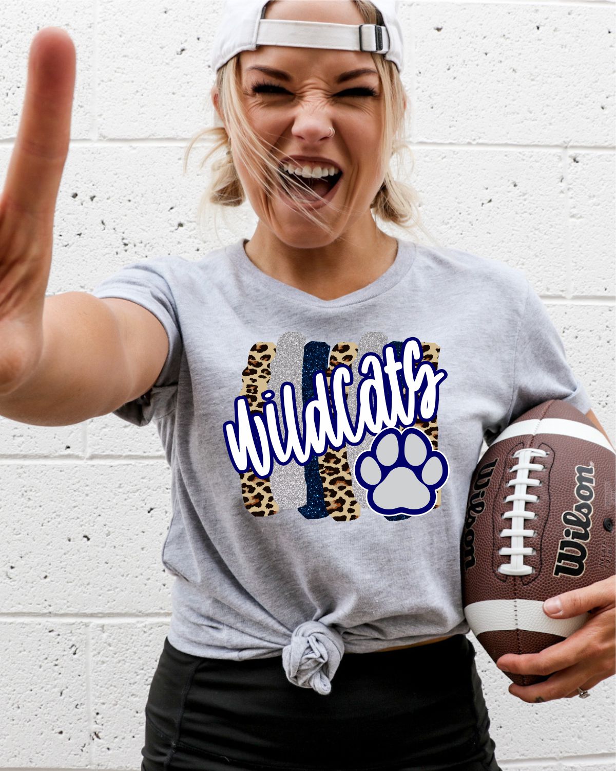 Wildcats Swash with Paw DTF Transfer