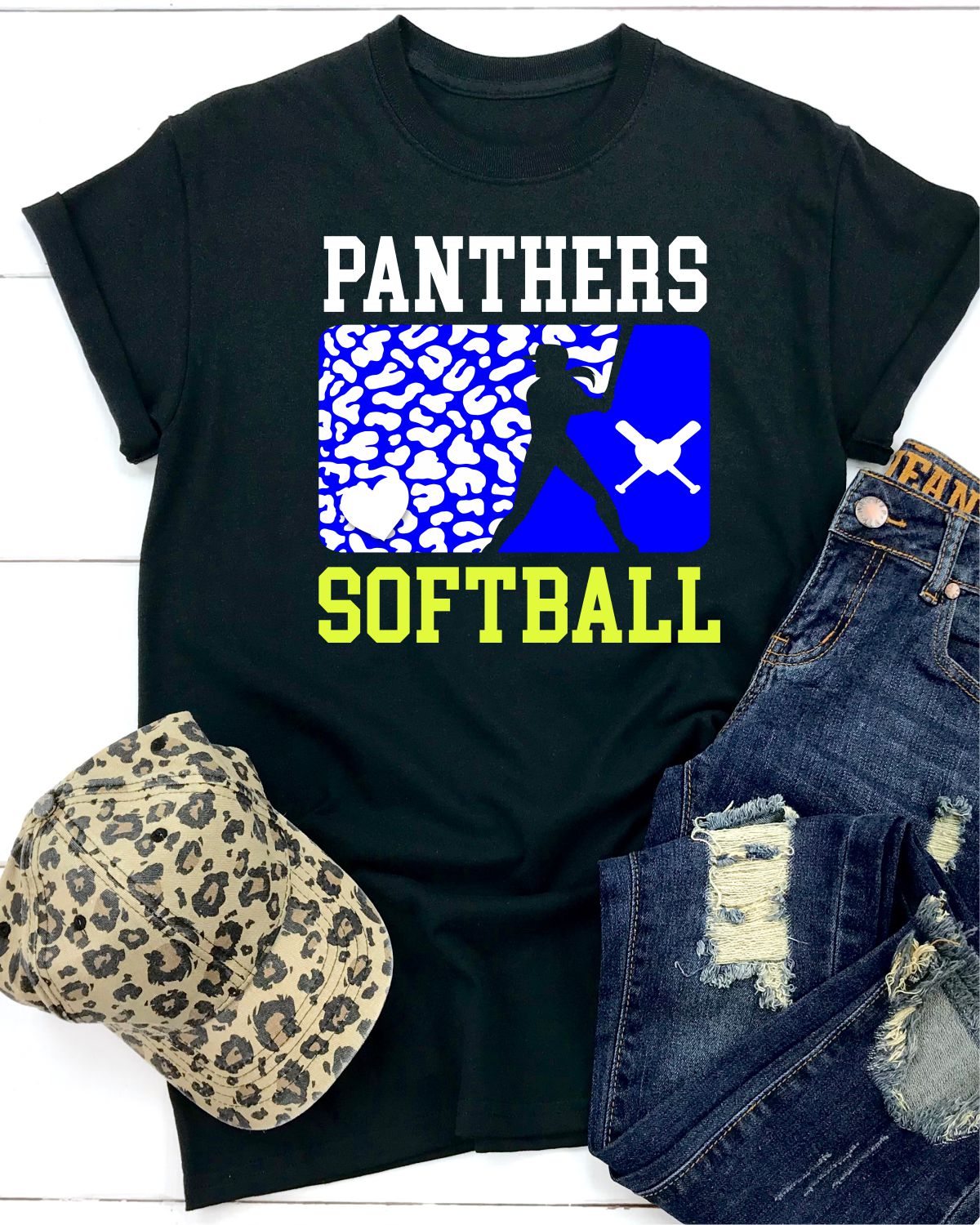 Rustic Softball Softball DTF Transfers