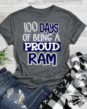 100 Days of Being a Ram DTF Transfer