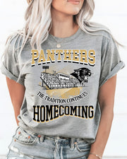 Panthers Homecoming The Tradition Continues DTF Transfer