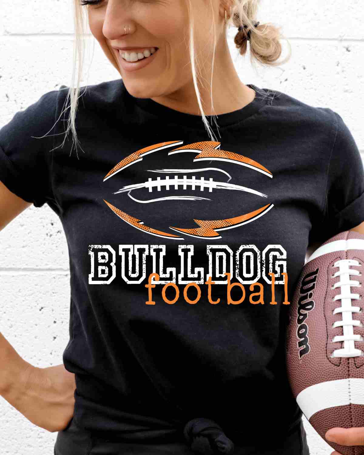 Bulldog Football Tribal DTF Transfer
