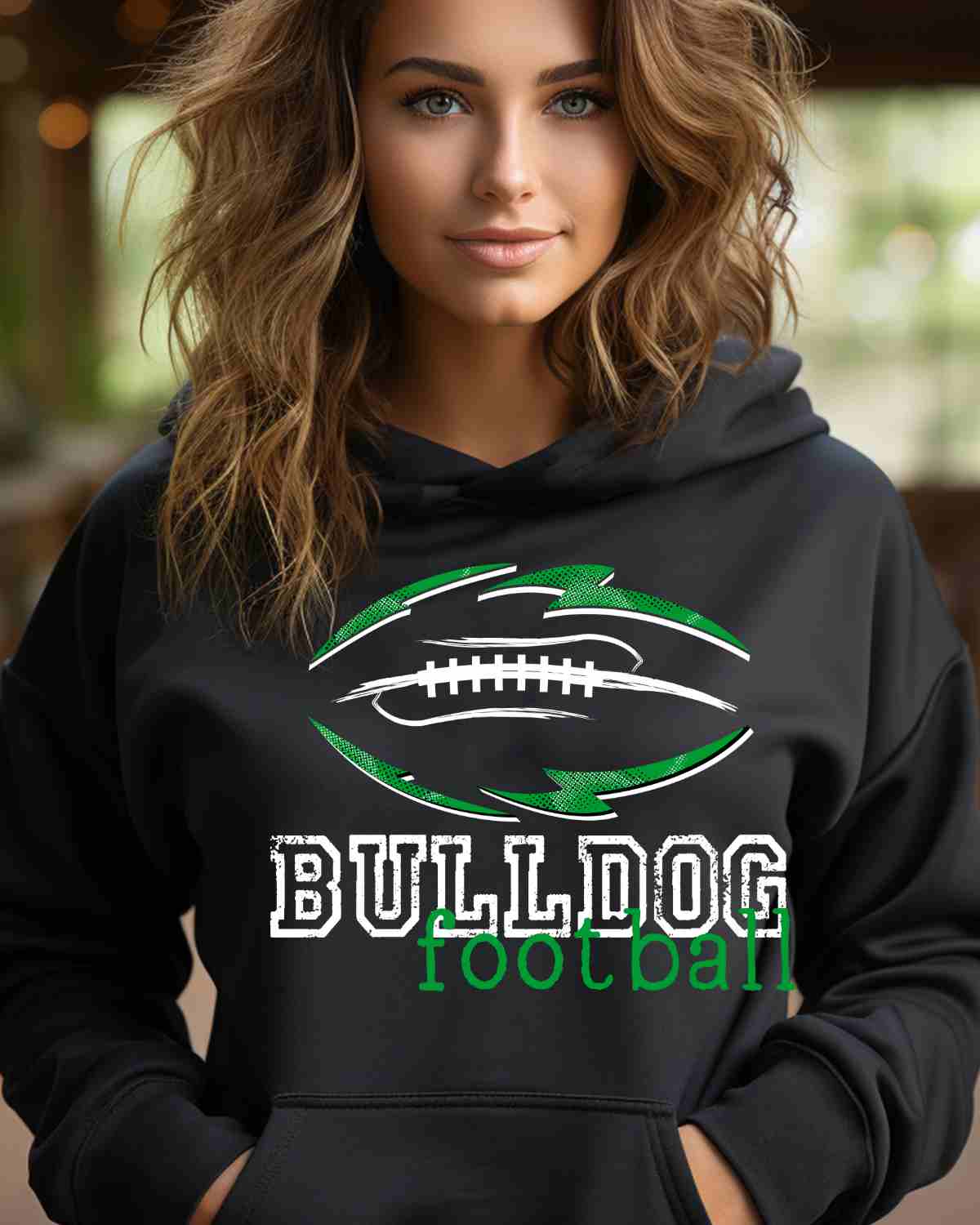 Bulldog Football Tribal DTF Transfer