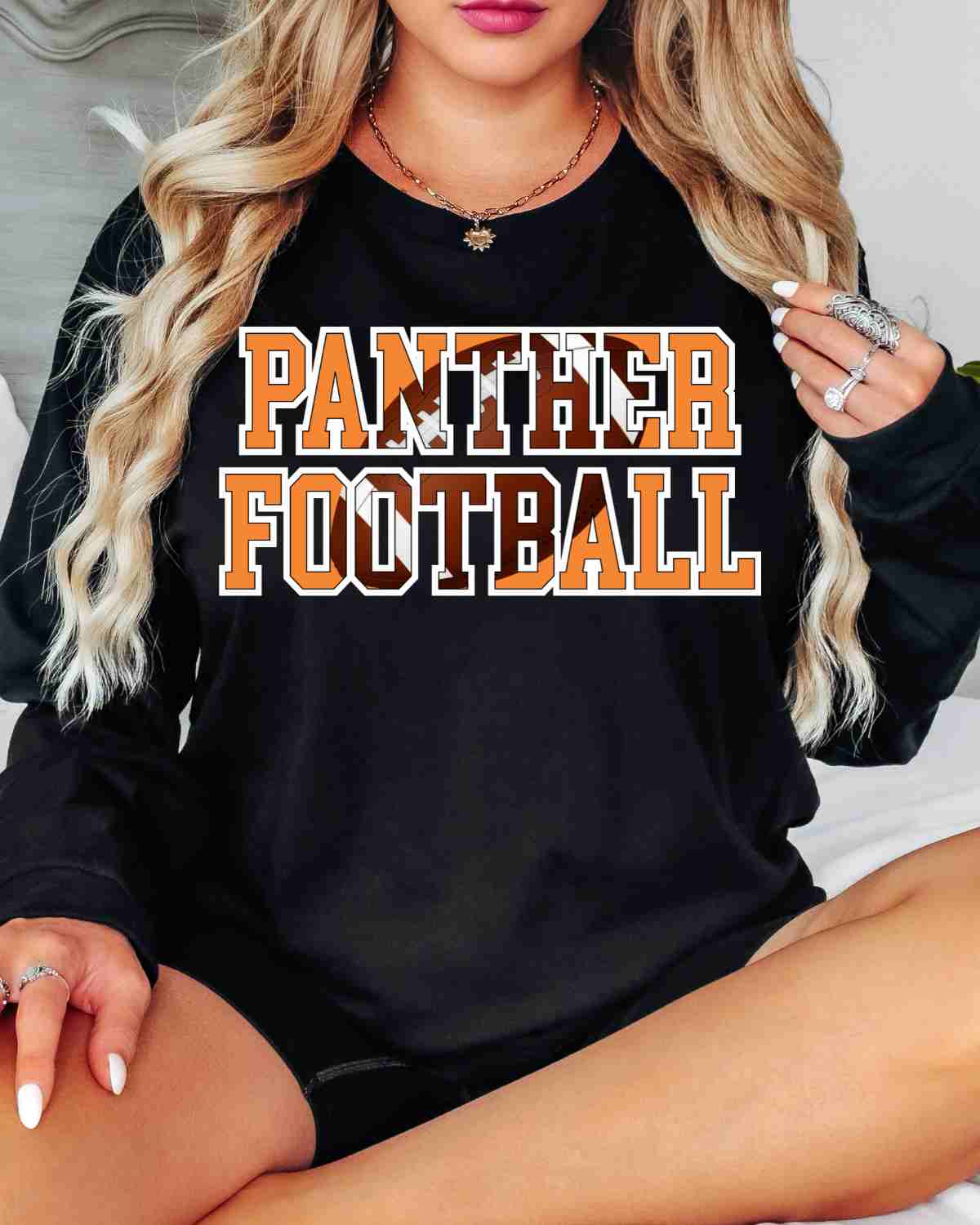 Panther Football Words DTF Transfer