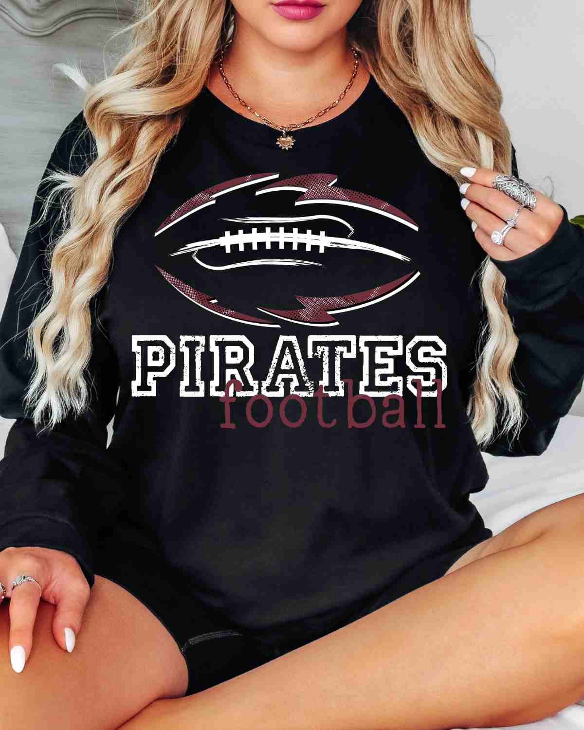 Pirates Football Tribal DTF Transfer