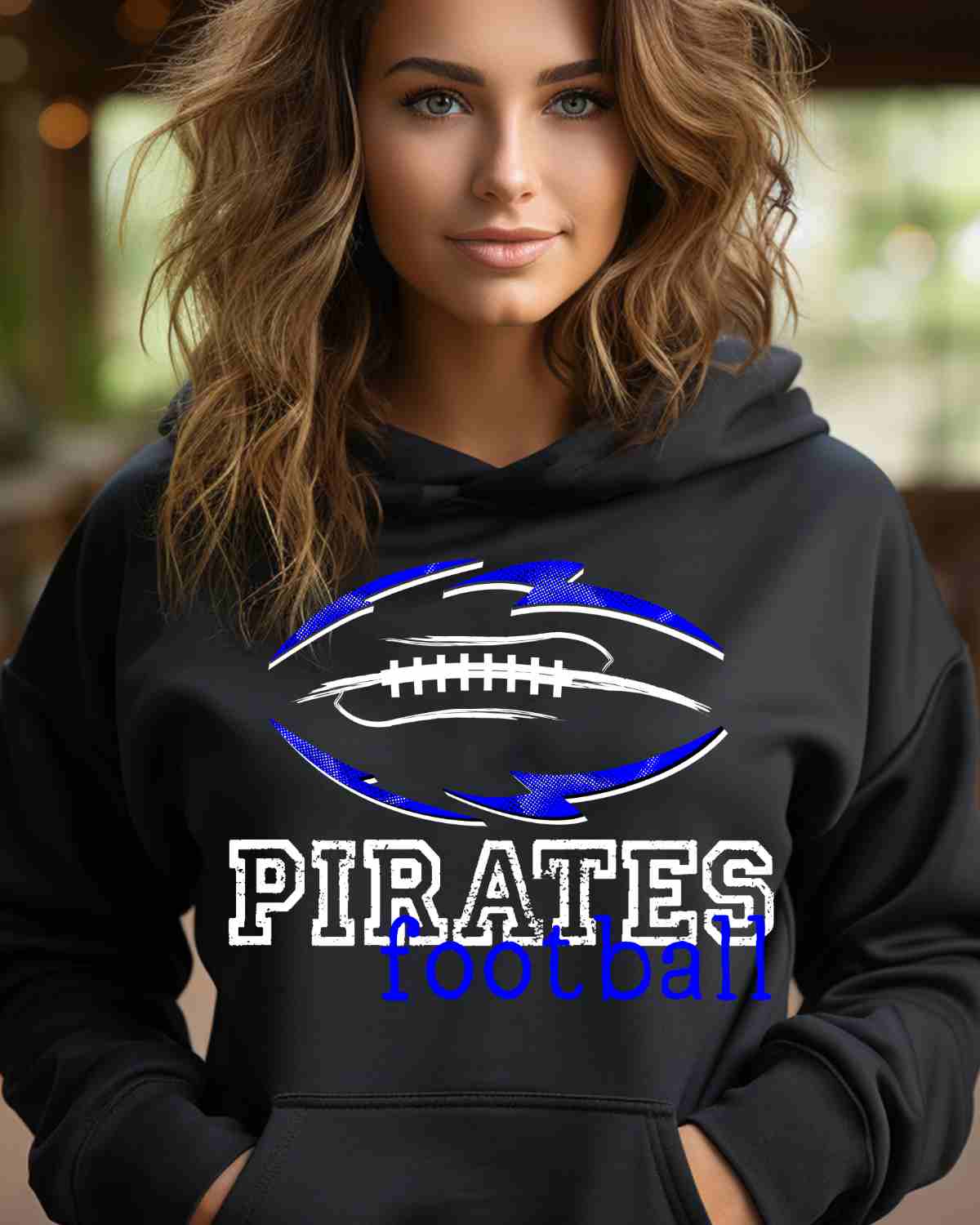 Pirates Football Tribal DTF Transfer