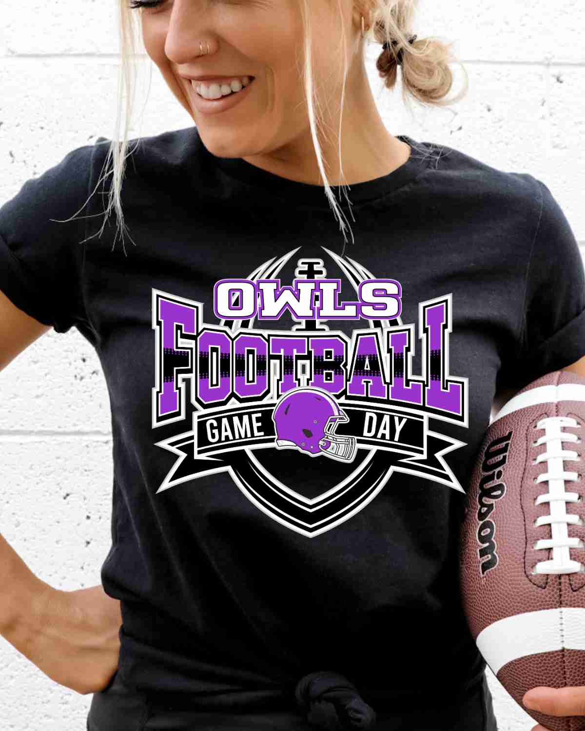 Owls Football Game Day Banner DTF Transfer