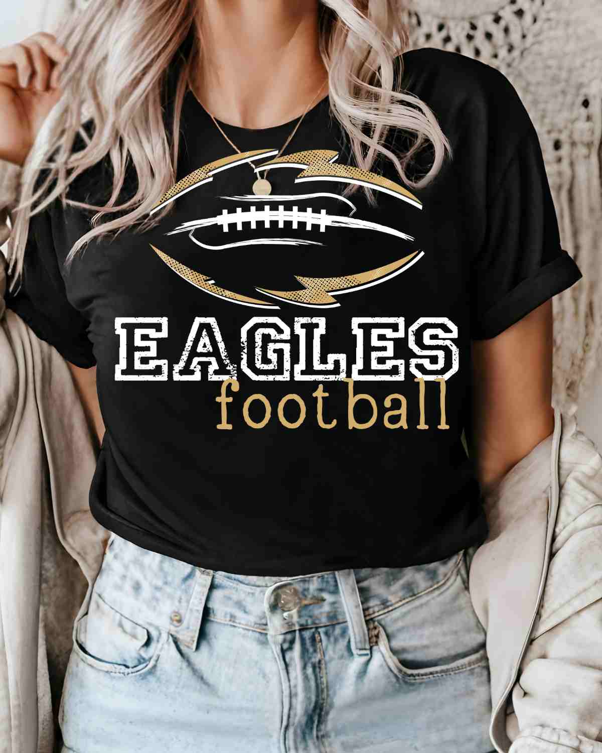 Eagles Football Tribal DTF Transfer