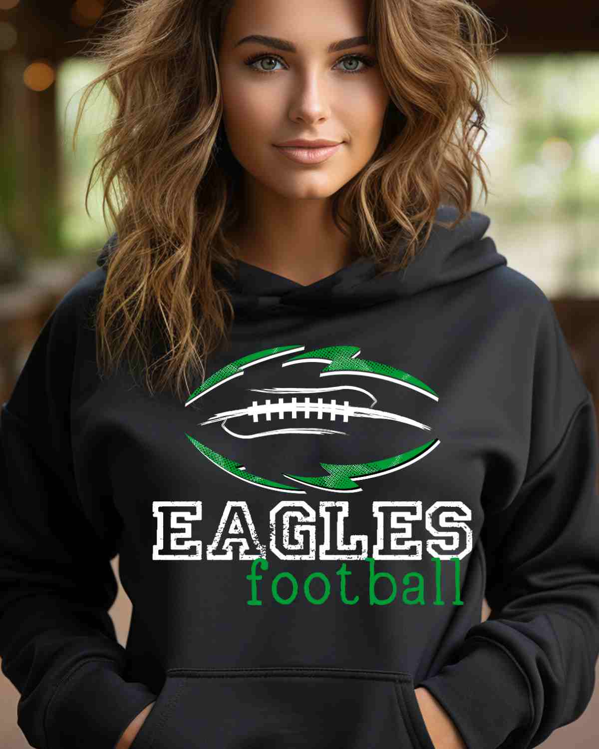 Eagles Football Tribal DTF Transfer