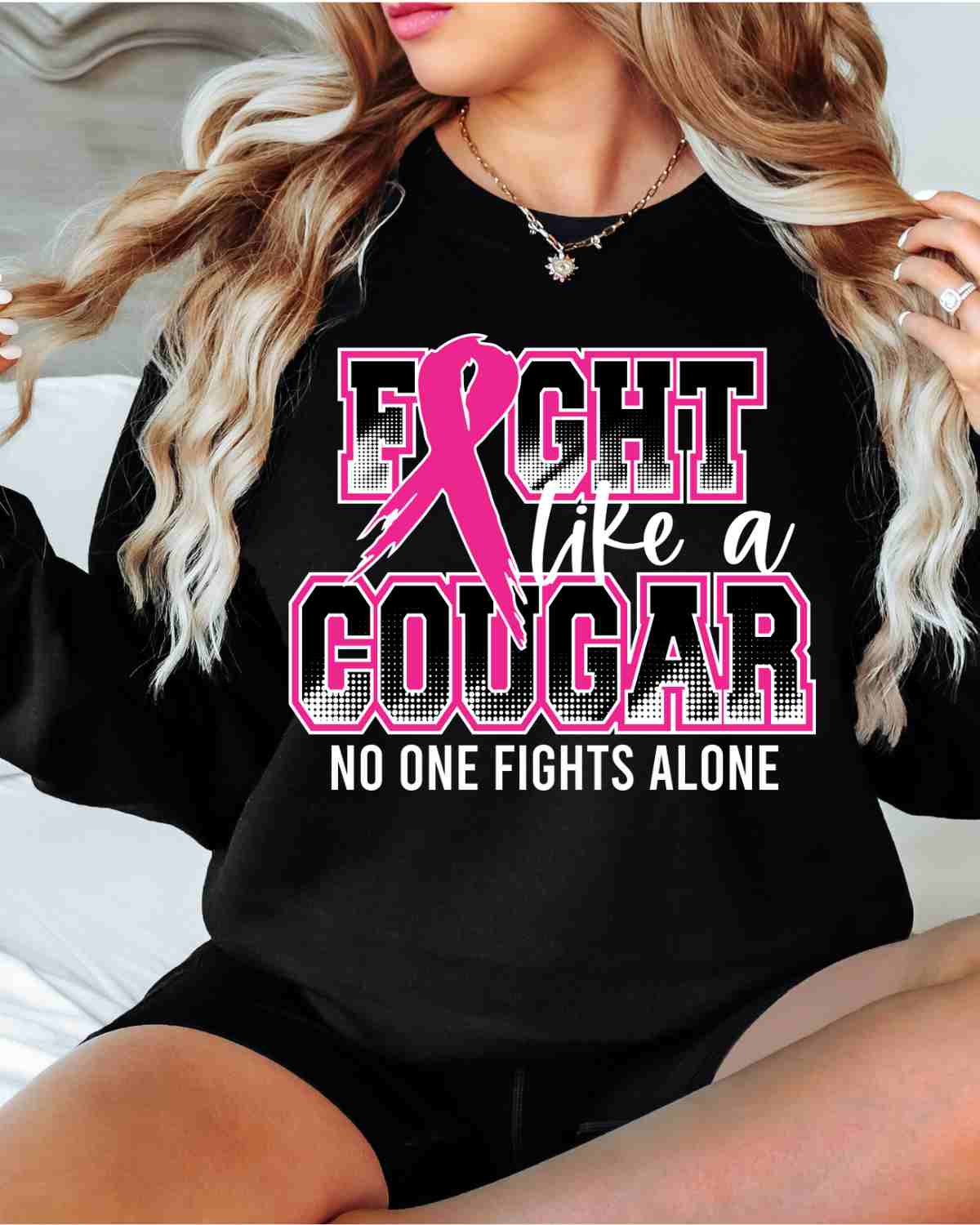 Fight Like a Cougar DTF Transfer