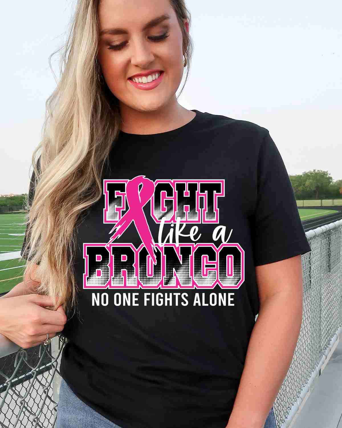 Fight Like a Bronco DTF Transfer