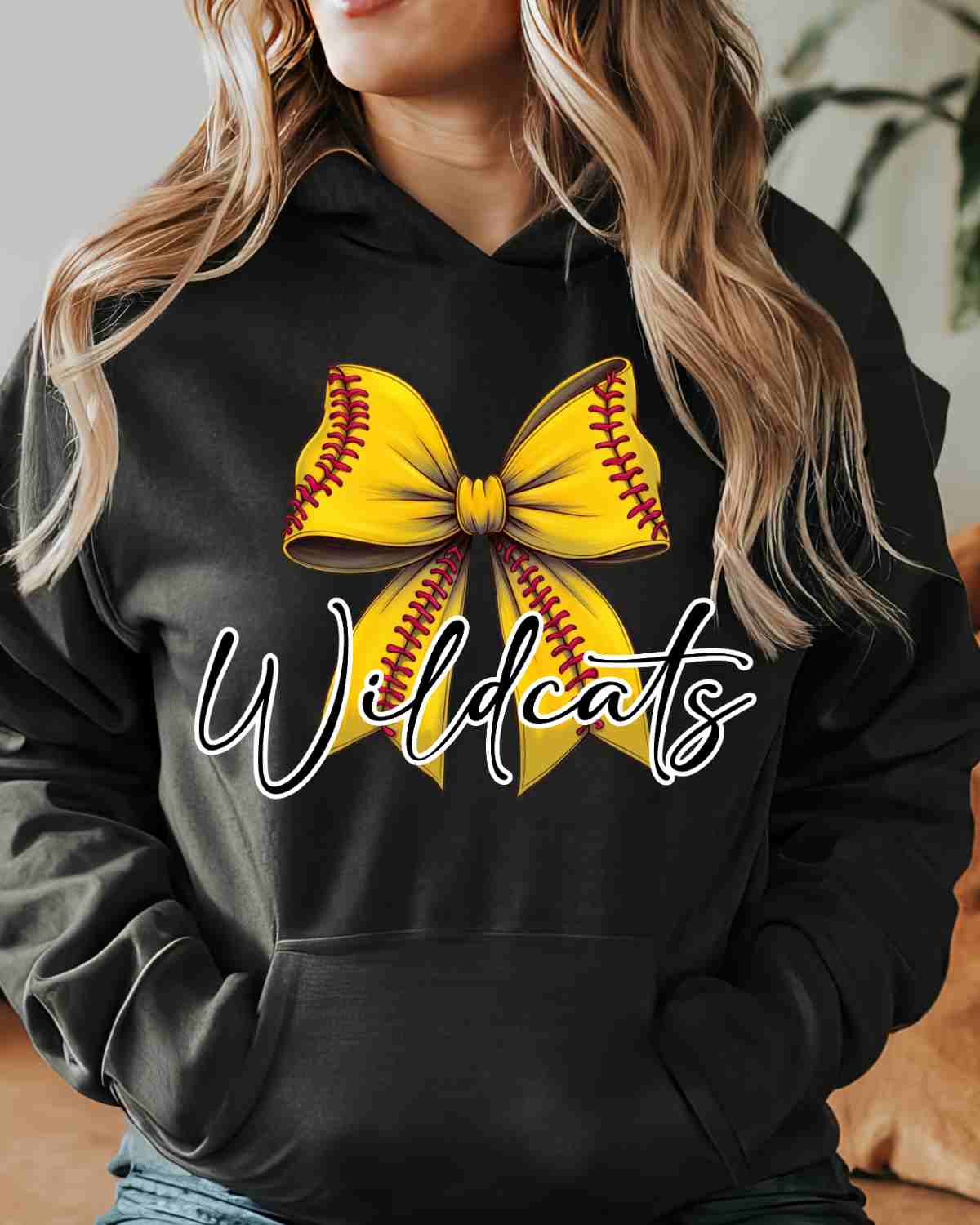 Wildcats Softball Coquette Bow DTF Transfer