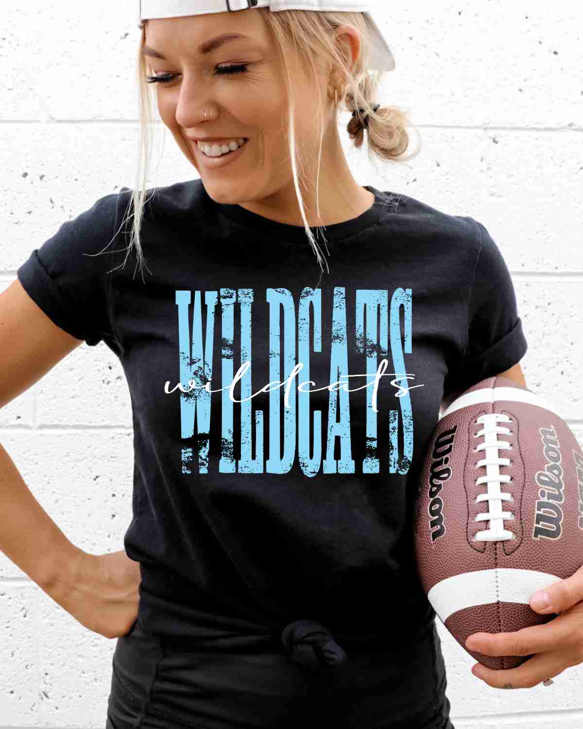 Wildcats Distressed DTF Transfer