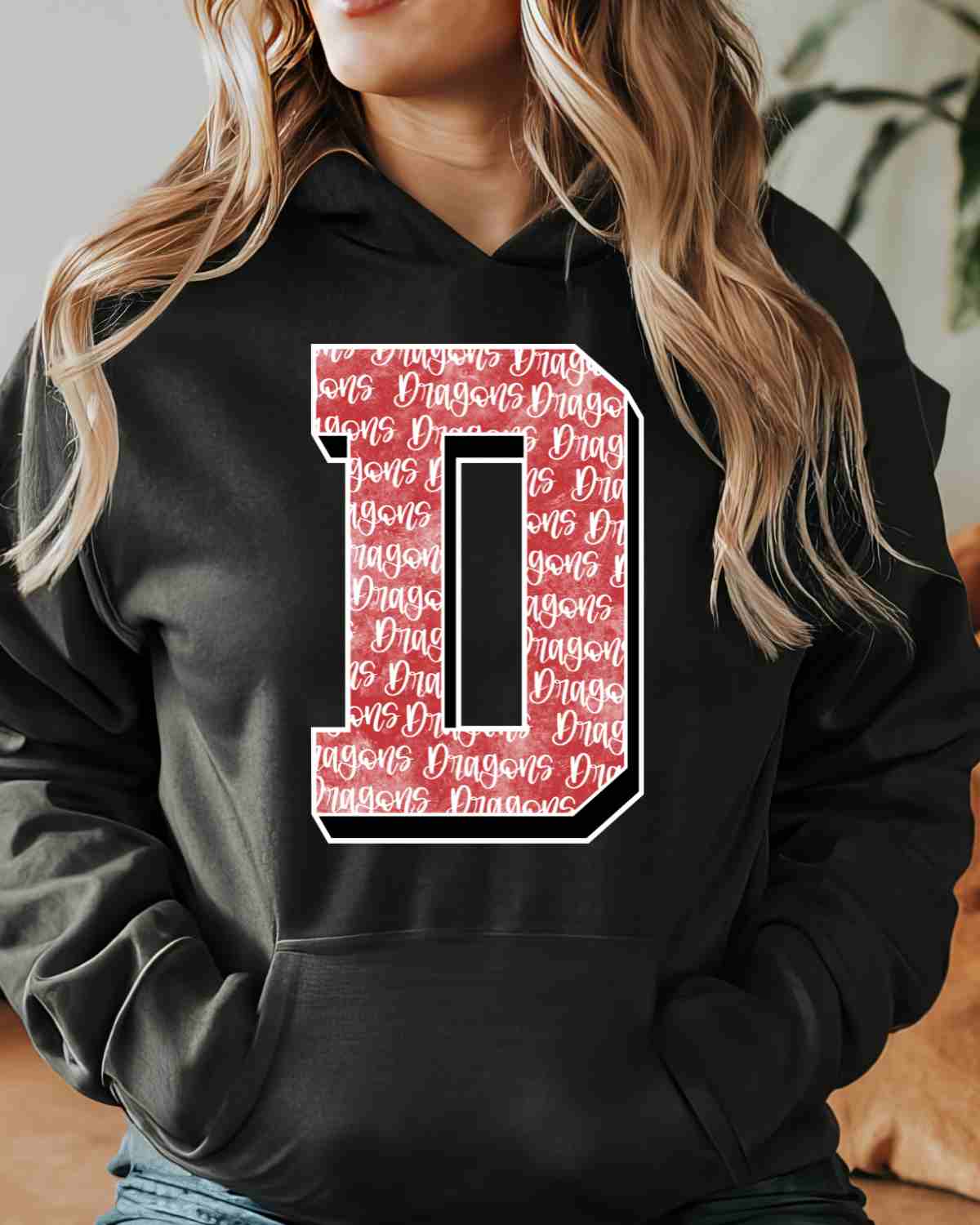 Dragons Word Letter DTF Transfer - Rustic Grace Heat Transfer Company