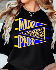 Wildcat Pride Pennants DTF Transfer