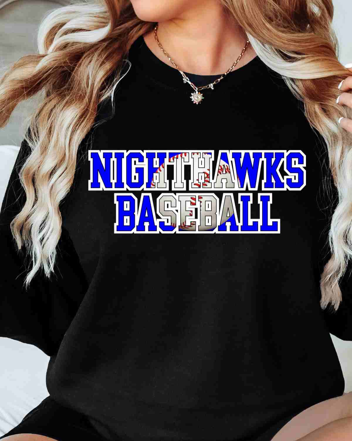 Nighthawks Baseball Word DTF Transfer