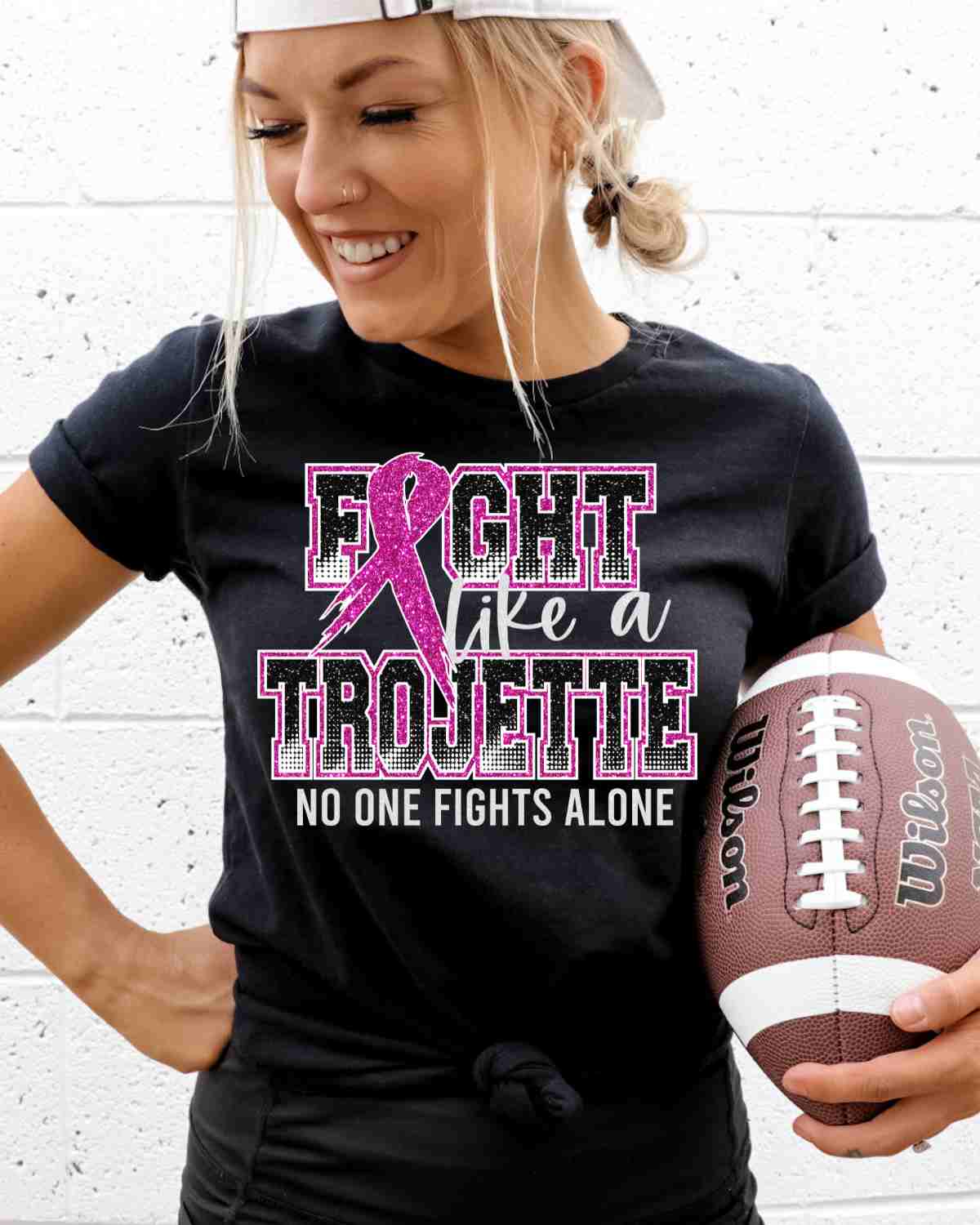 Fight Like a Trojette DTF Transfer