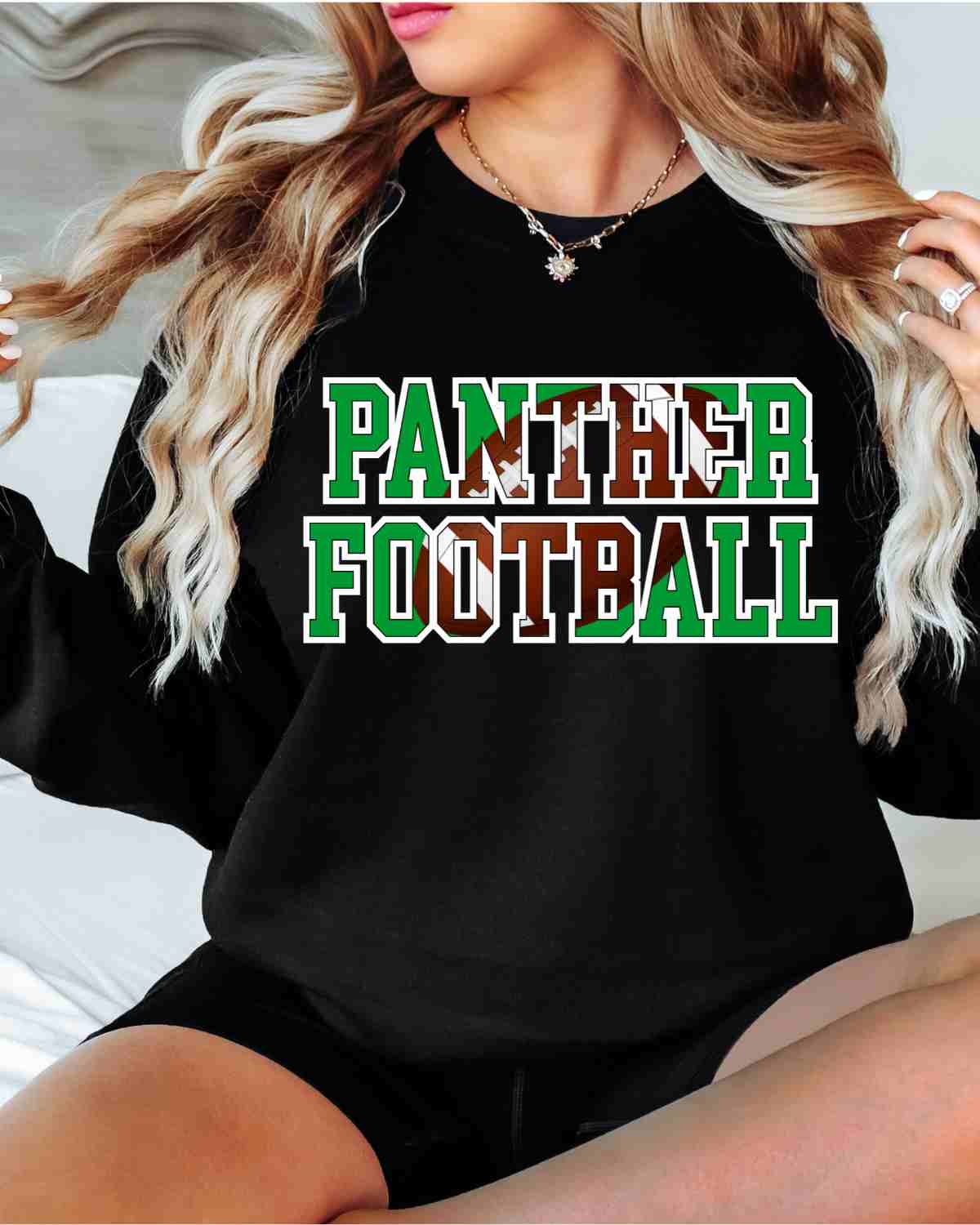 Panther Football Words DTF Transfer