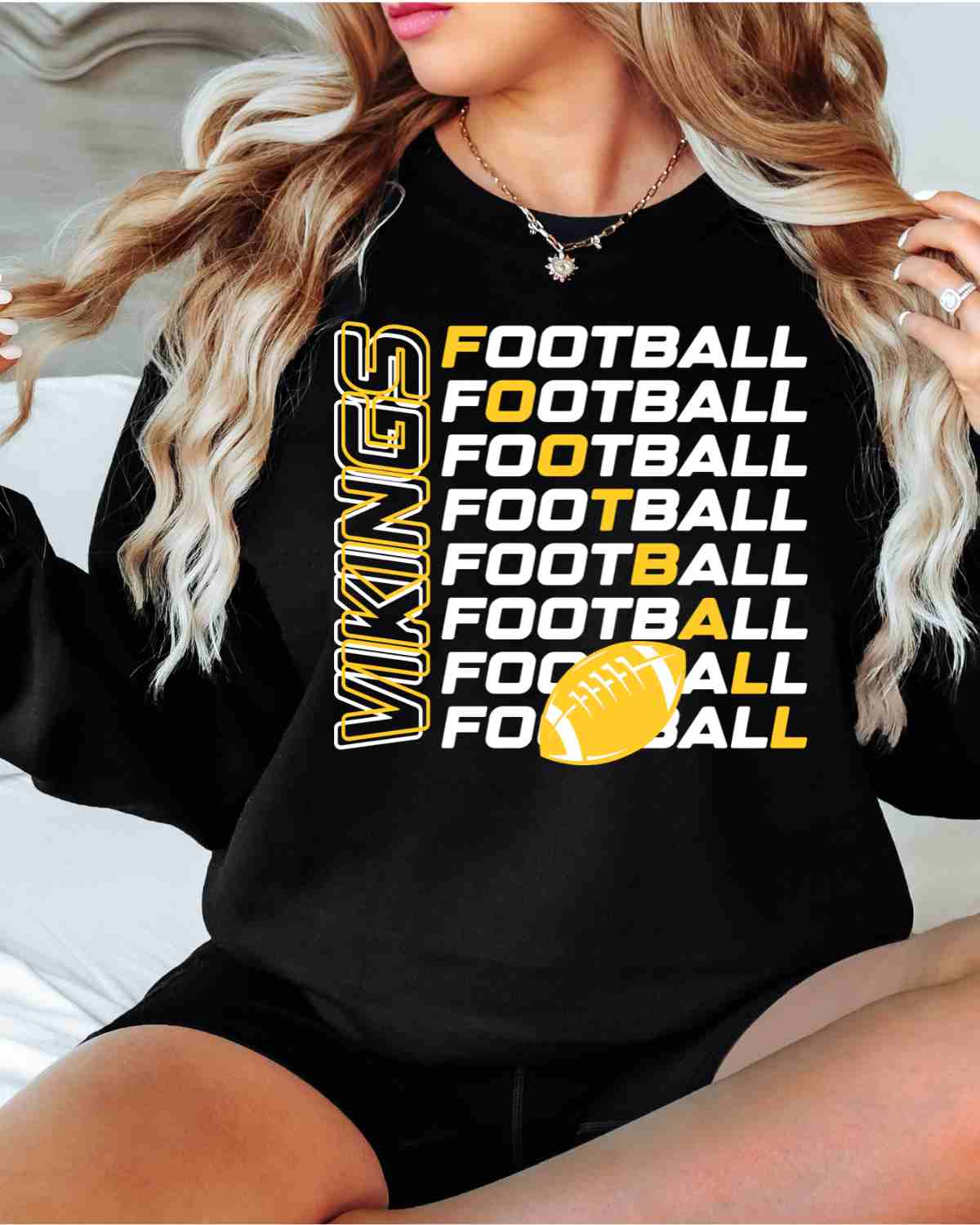 Vikings Football Repeat DTF Transfer