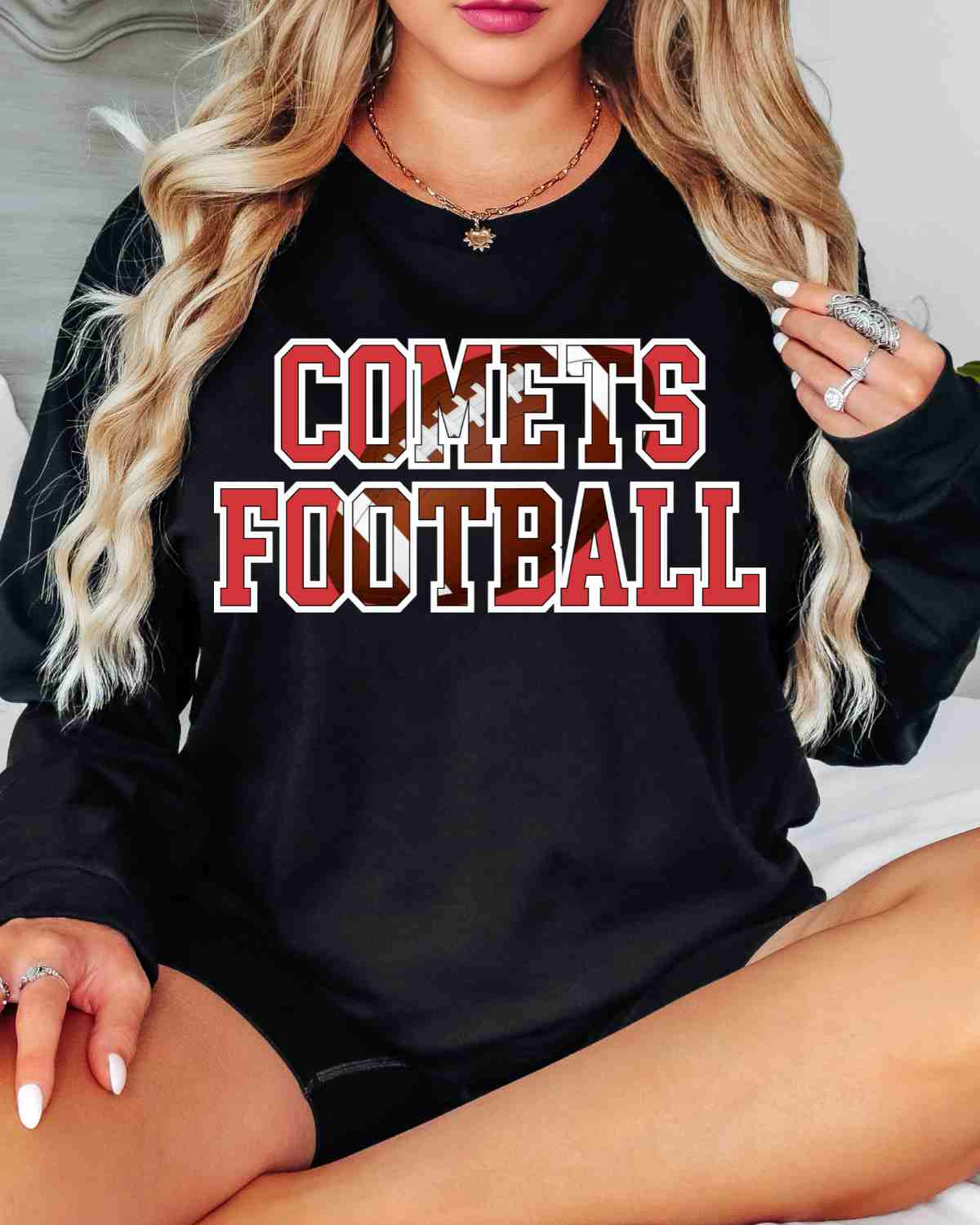 Comets Football Words DTF Transfer