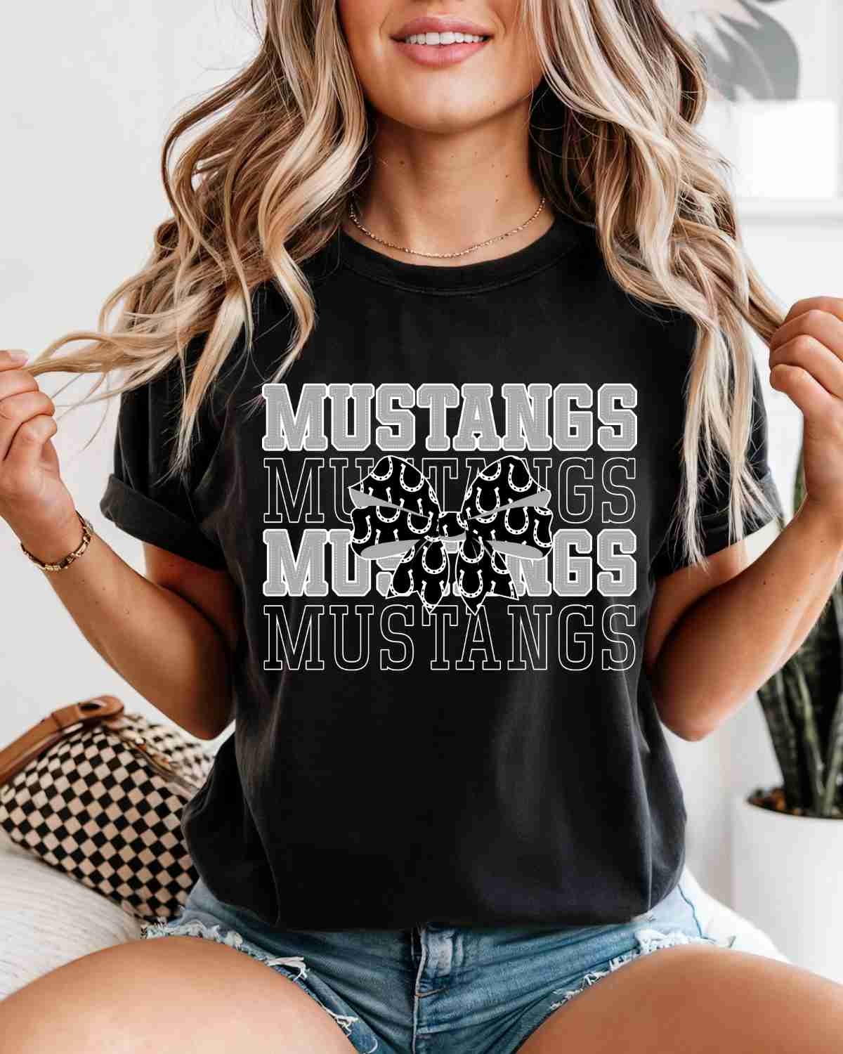 Mustangs Repeating Bow DTF Transfer
