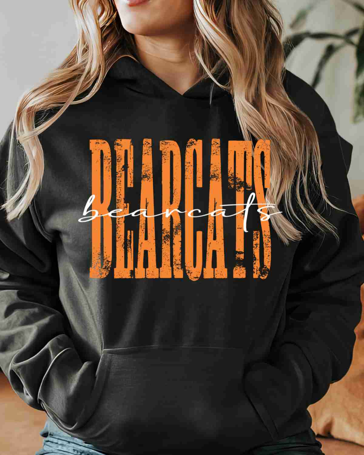 Bearcats Distressed DTF Transfer