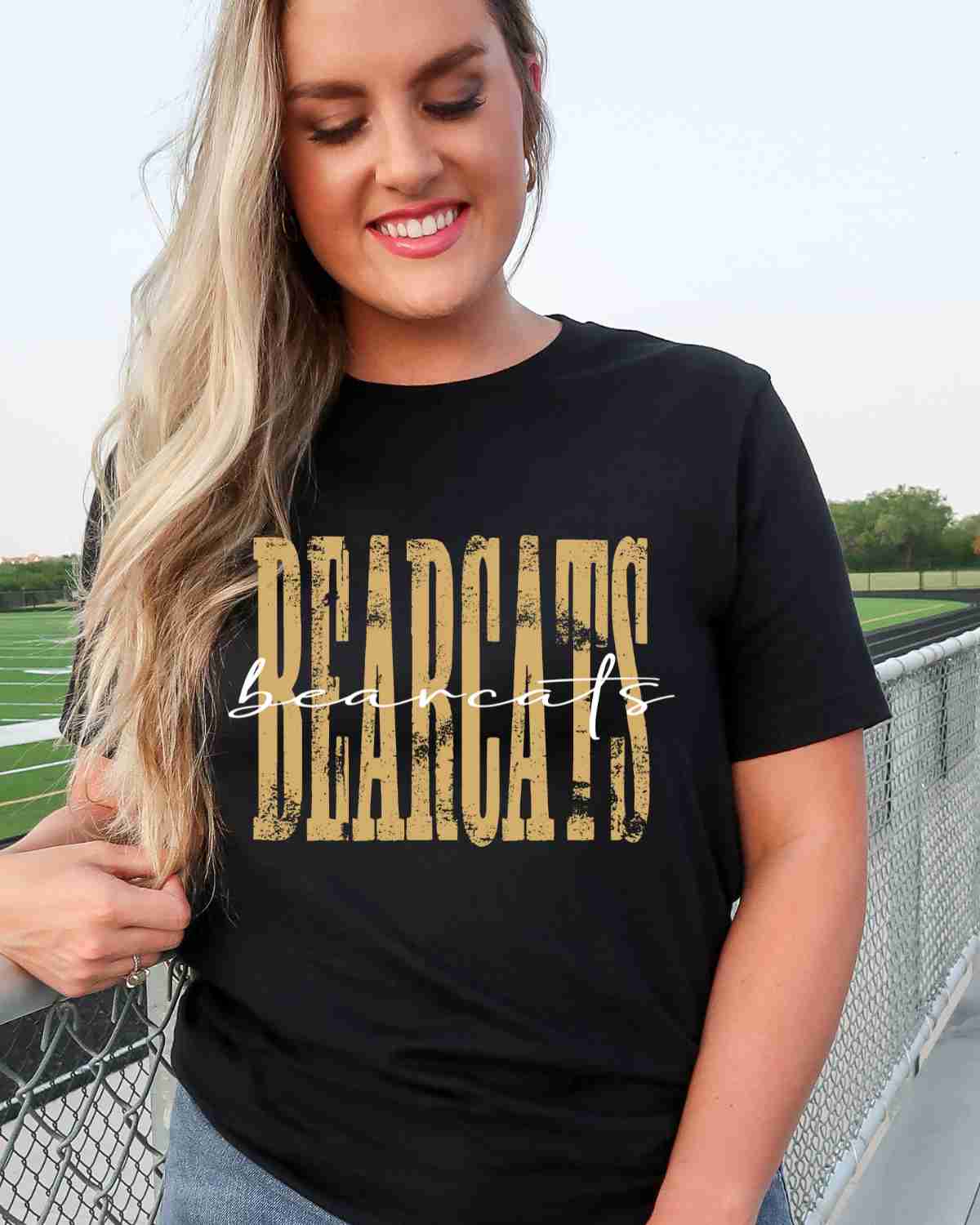 Bearcats Distressed DTF Transfer