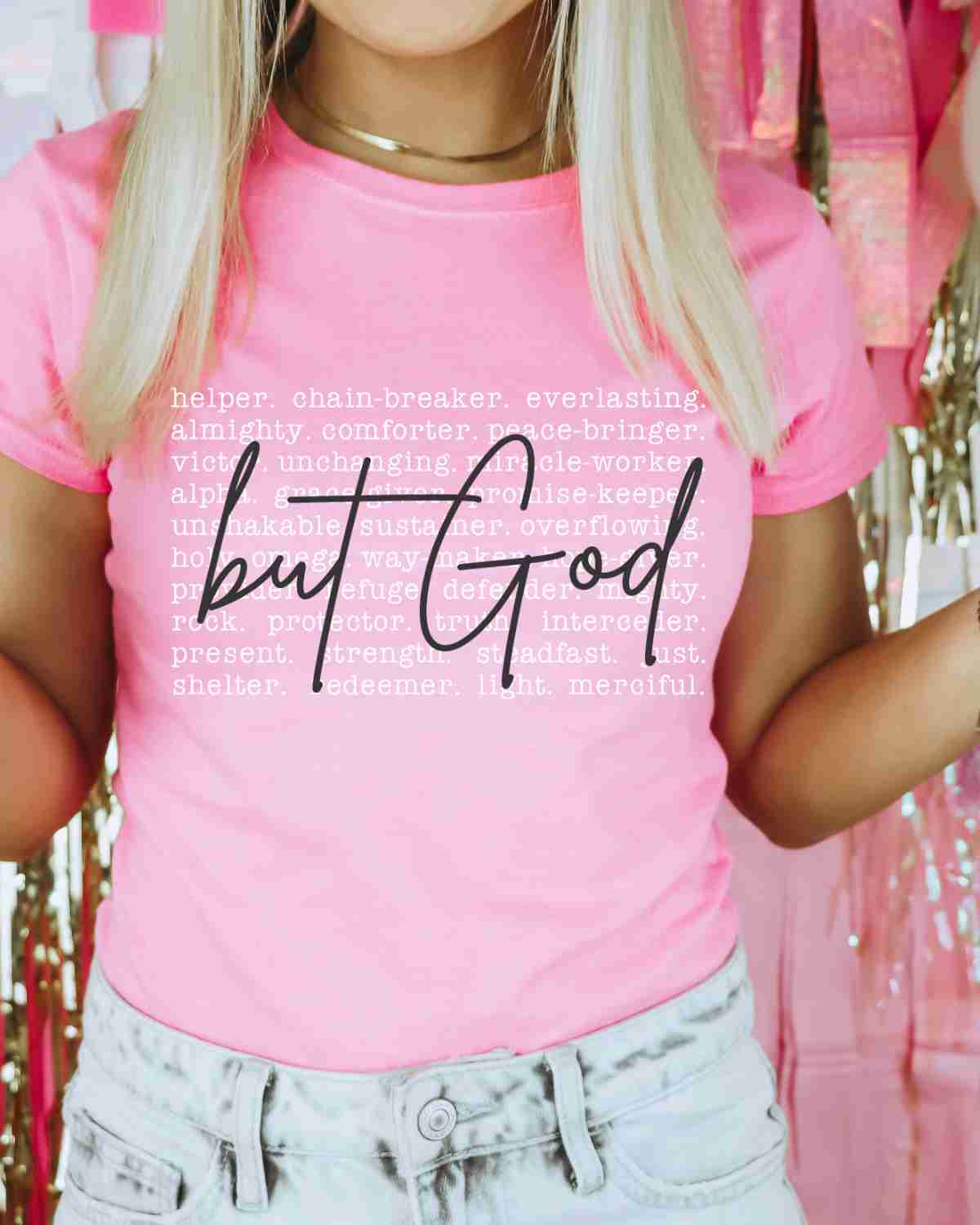 But God DTF Transfer