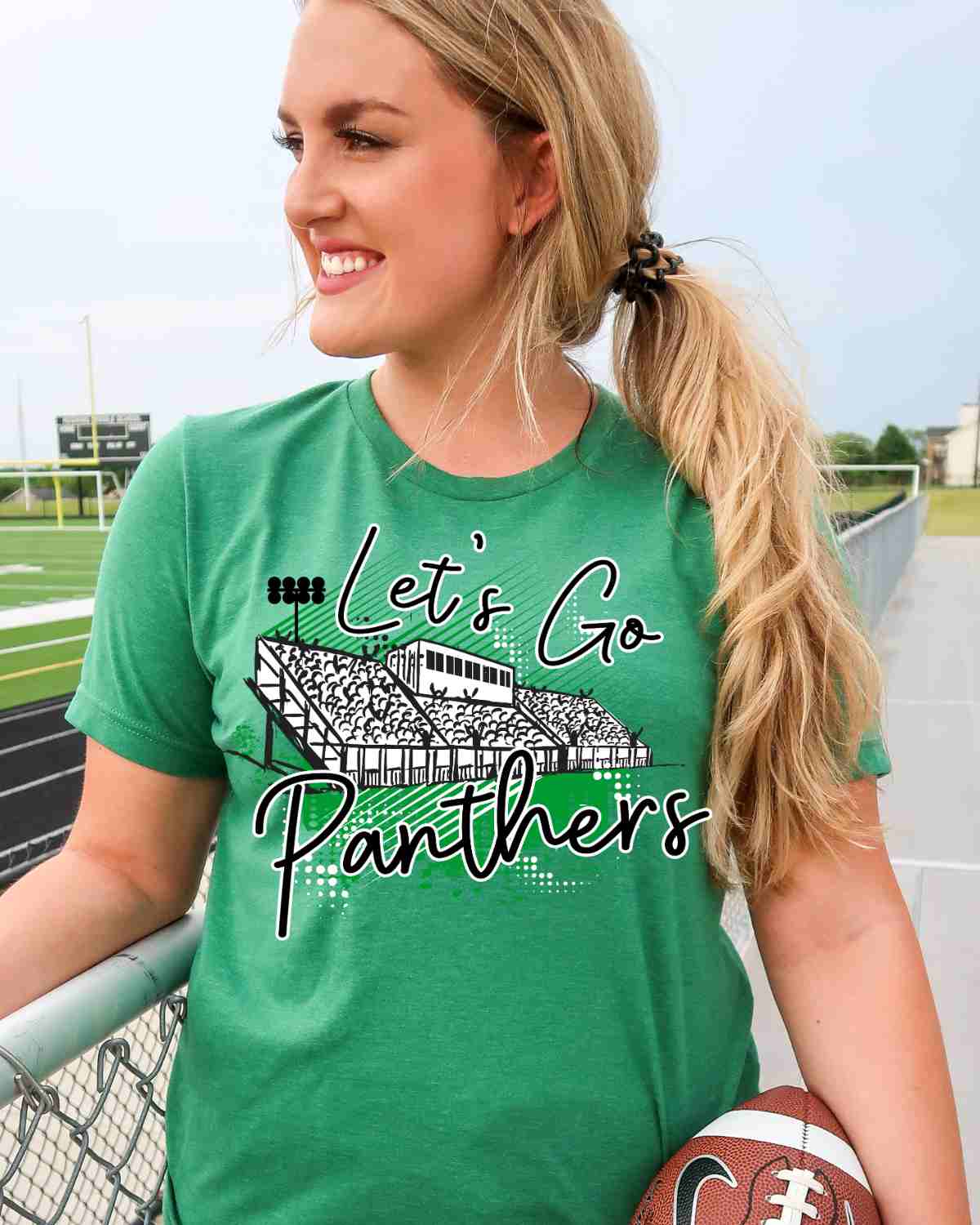 Let's Go Panthers Stadium DTF Transfer