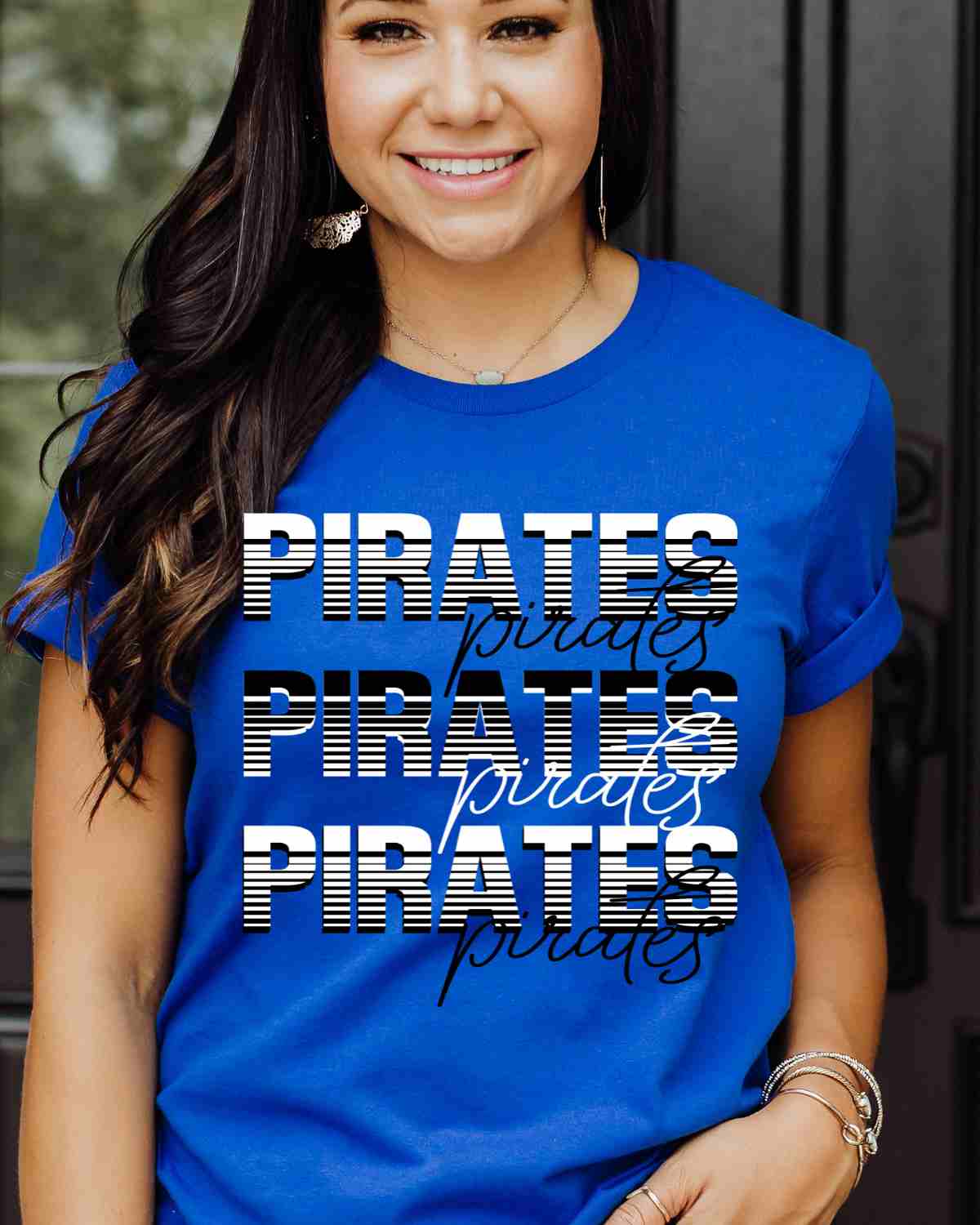 Pirates Sliced Lettering DTF Transfer