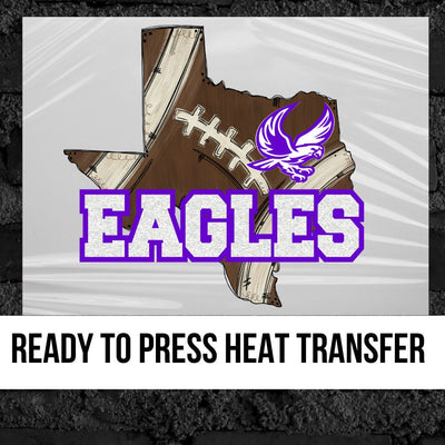 Texas Football Newton Eagles DTF Transfer