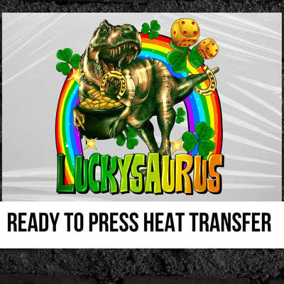 Luckysaurus DTF Transfer