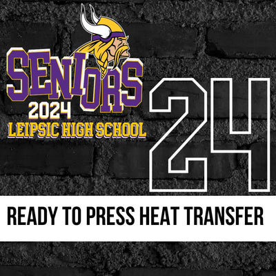 Seniors 2024 Vikings Leipsic DTF Transfer
