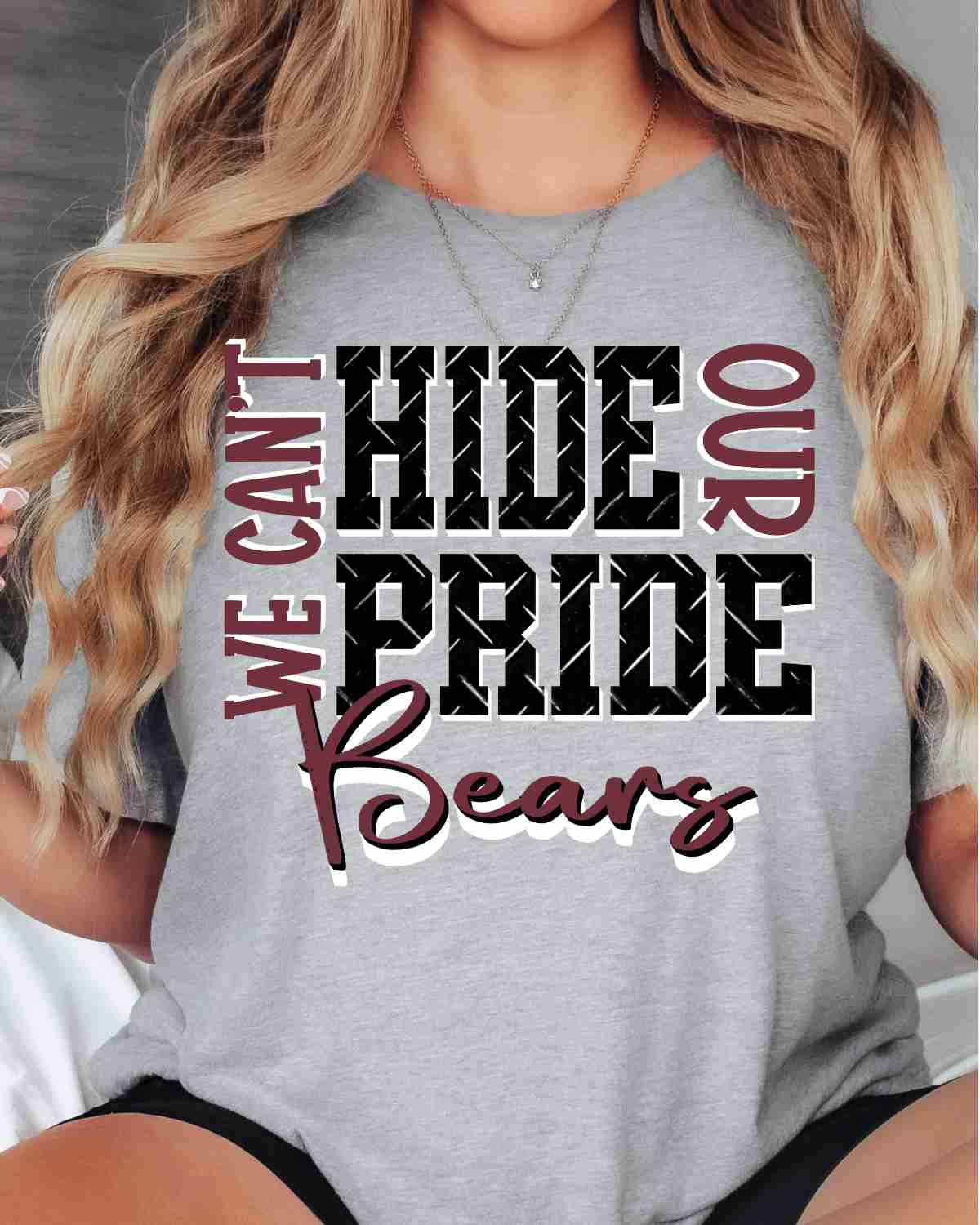 We Can't Hide Our Pride Bears DTF Transfer