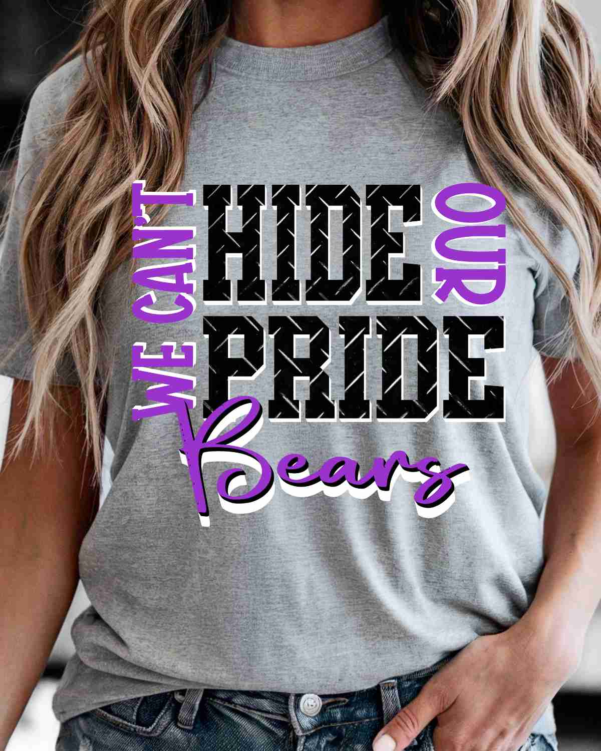 We Can't Hide Our Pride Bears DTF Transfer