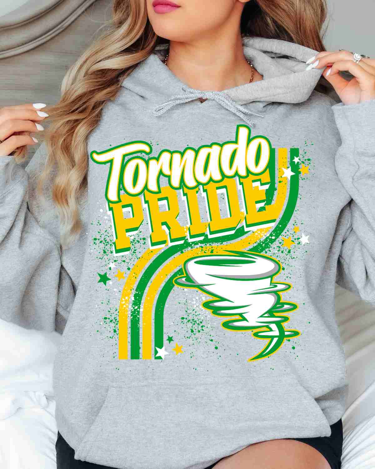 Tornado Pride Wavy Stripes DTF Transfer