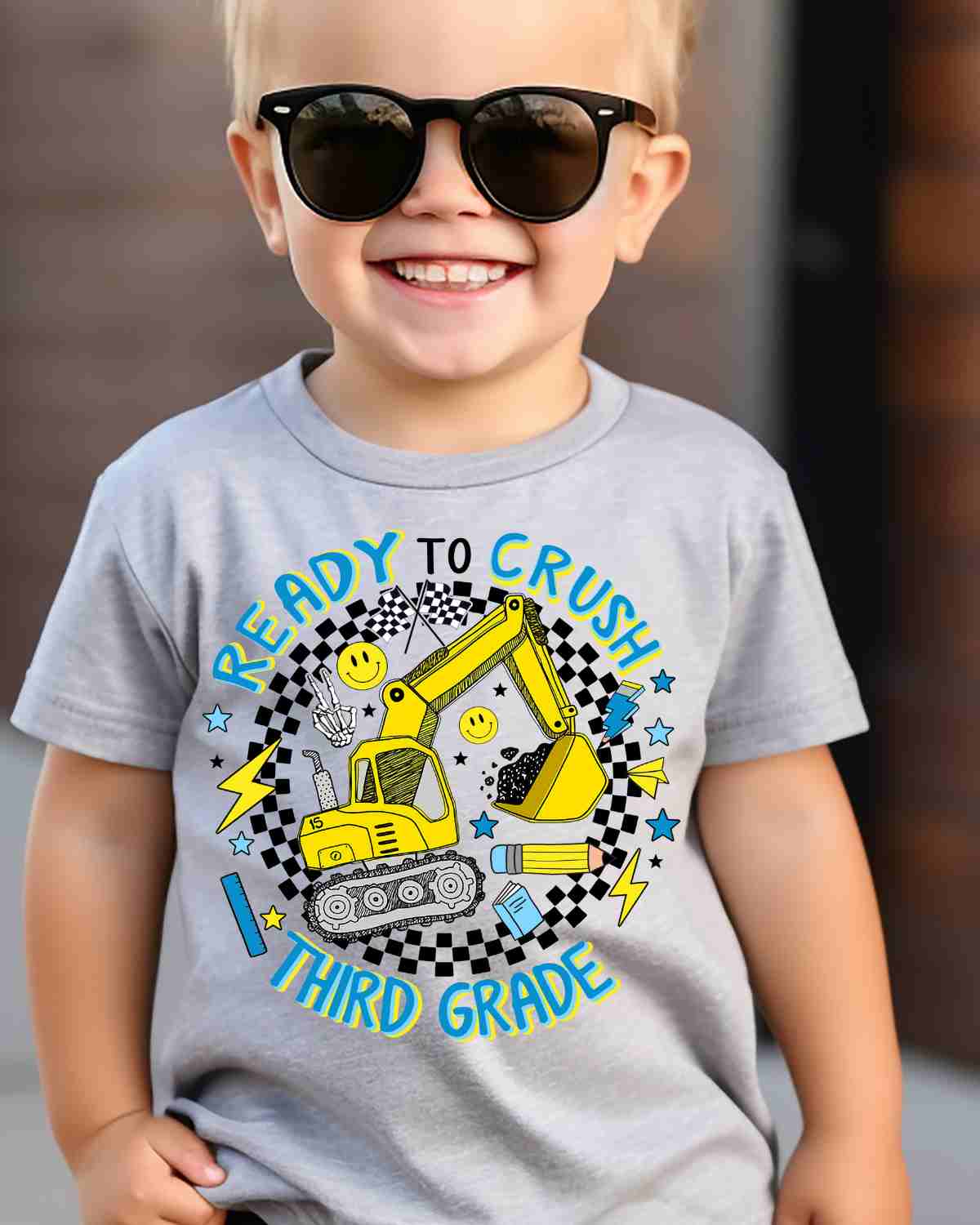 Ready to Crush Grade Tractor DTF Transfer