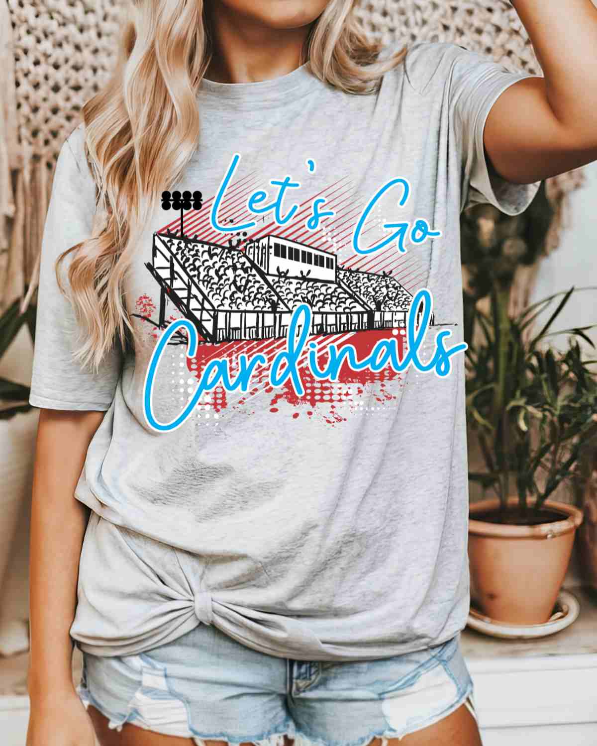 Let's Go Cardinals Stadium DTF Transfer