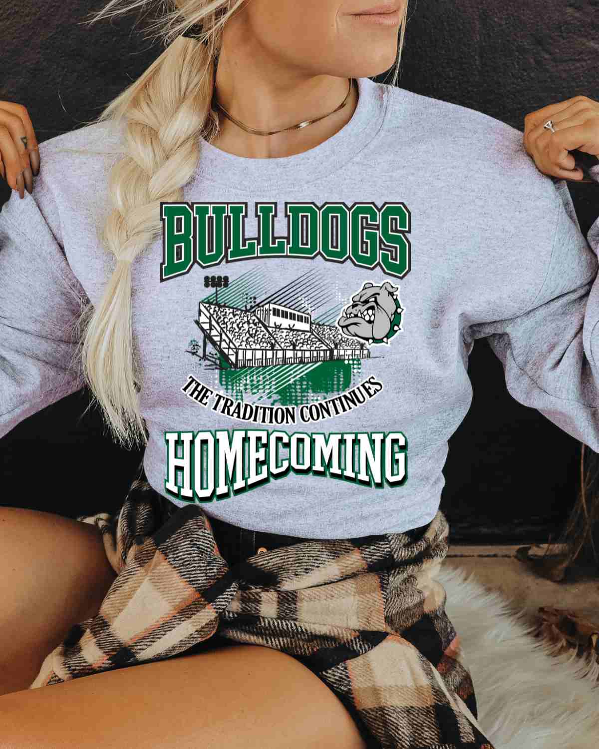 Bulldogs Homecoming Tradition DTF Transfer